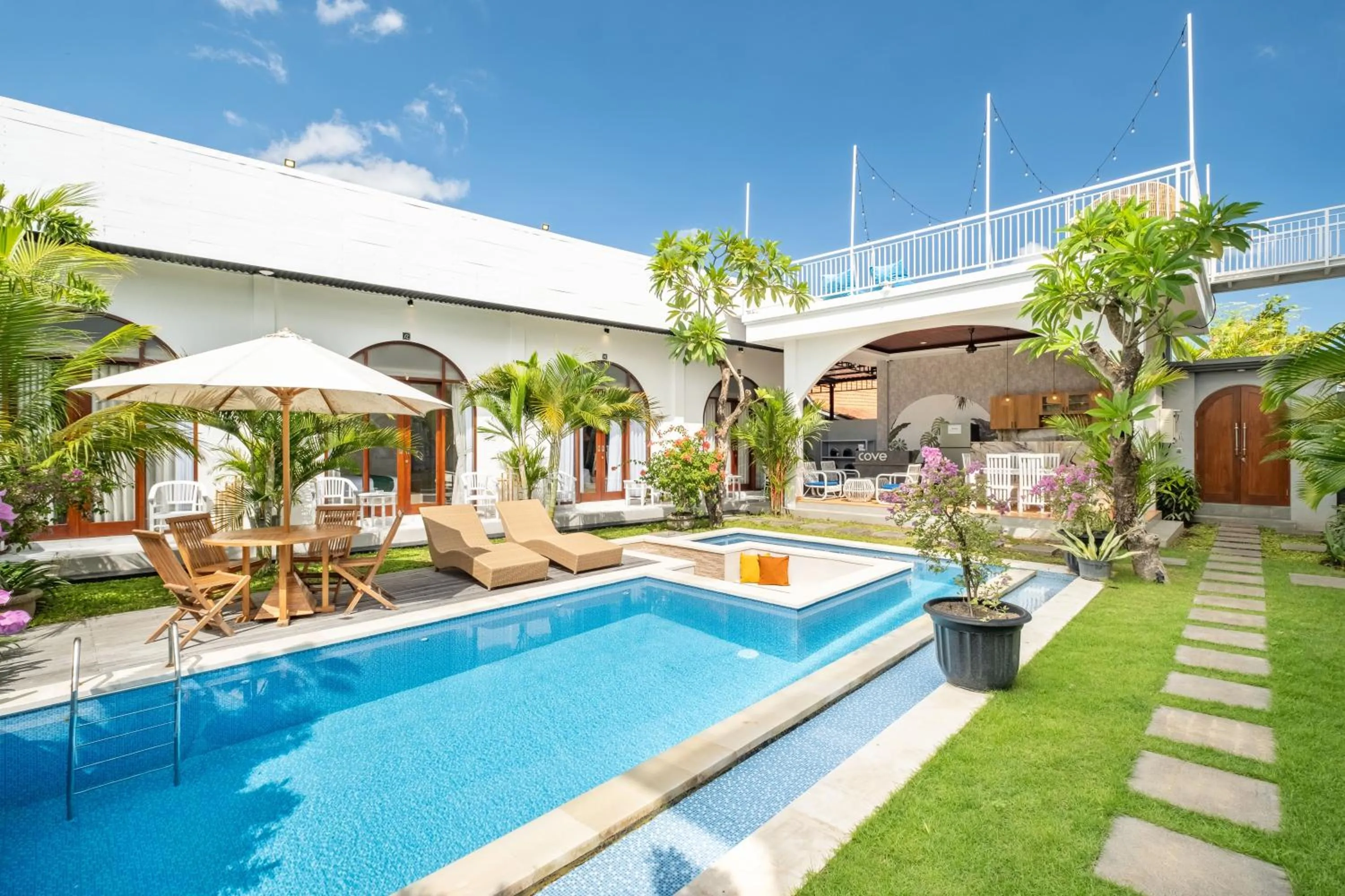 Garden view in Cove Ume Nerus Residences & Villa