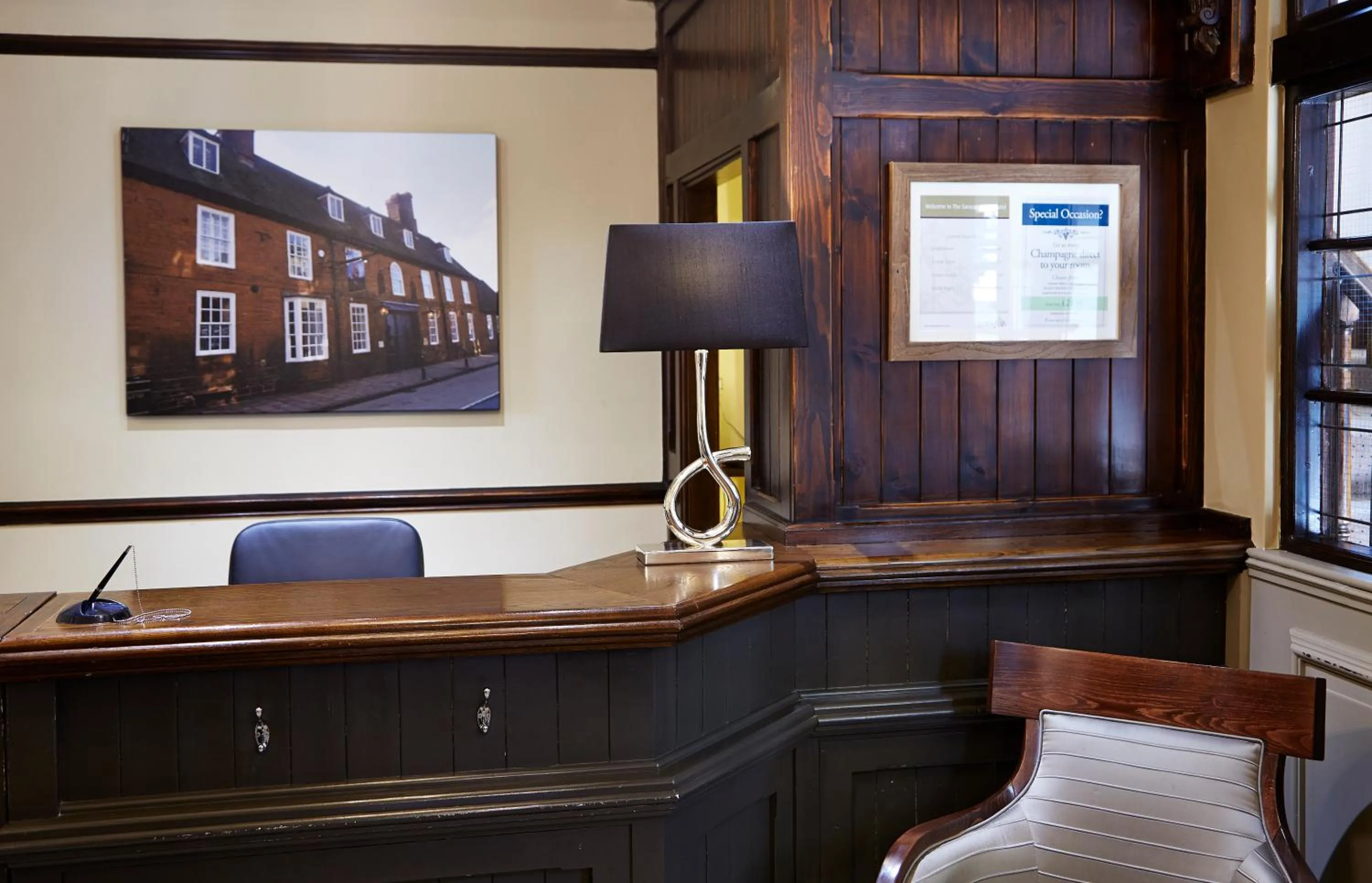 Lobby or reception in Saracens Head Hotel by Greene King Inns
