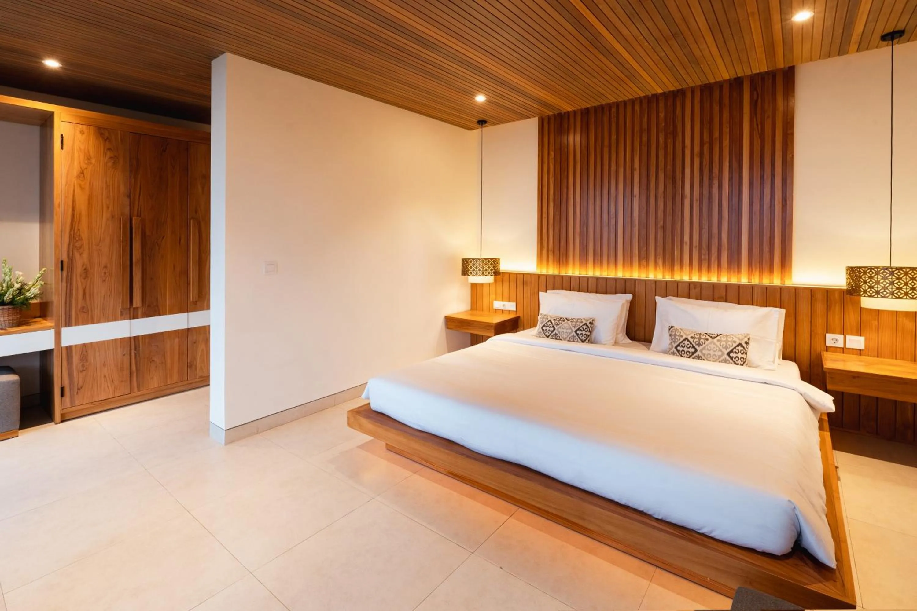 Bed in Villa Avocagolf Uluwatu by Nakula