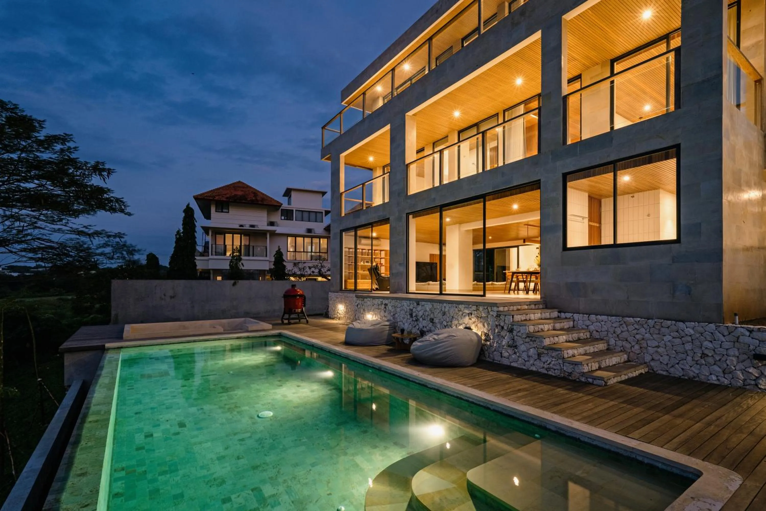 Night in Villa Avocagolf Uluwatu by Nakula