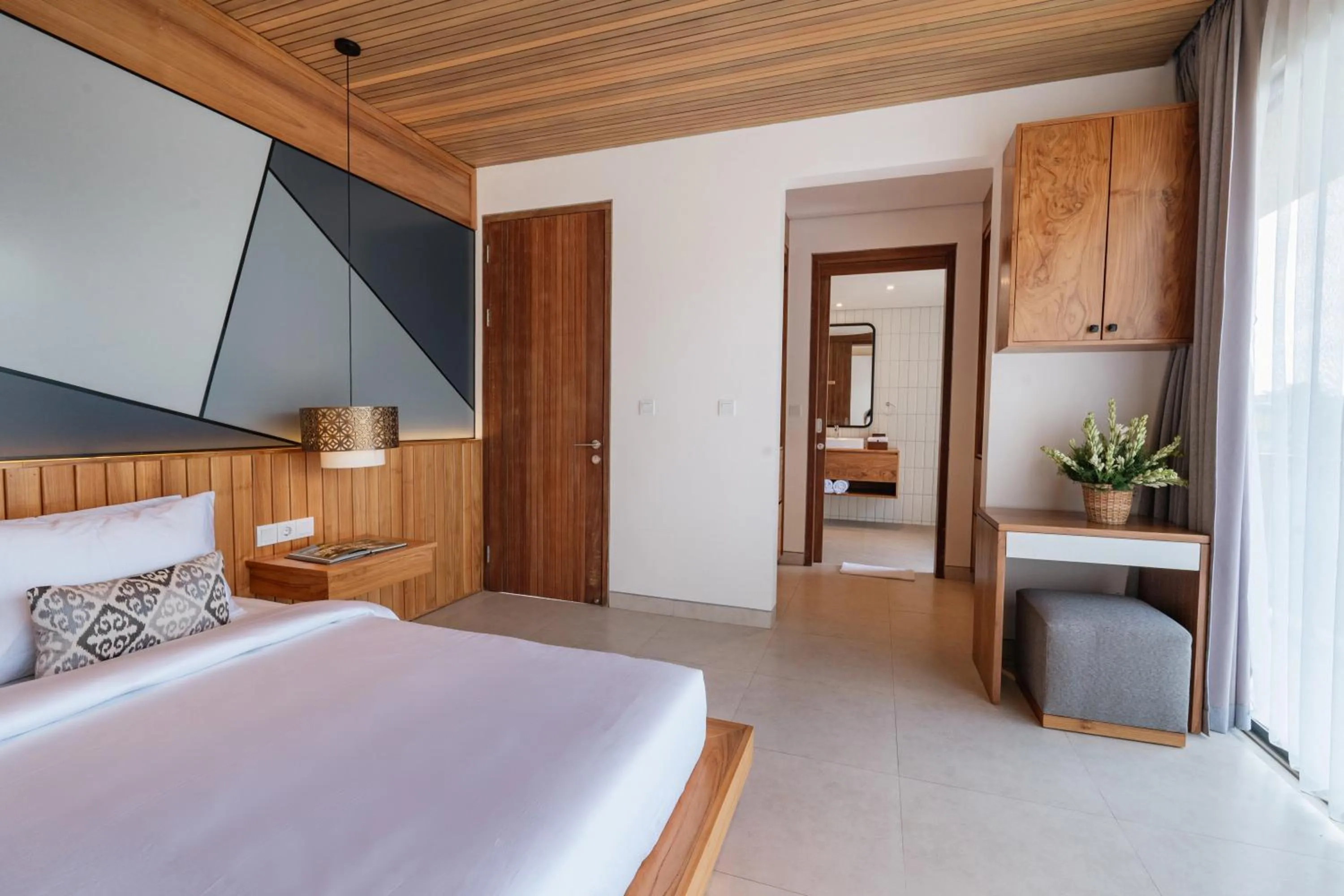 Bed in Villa Avocagolf Uluwatu by Nakula