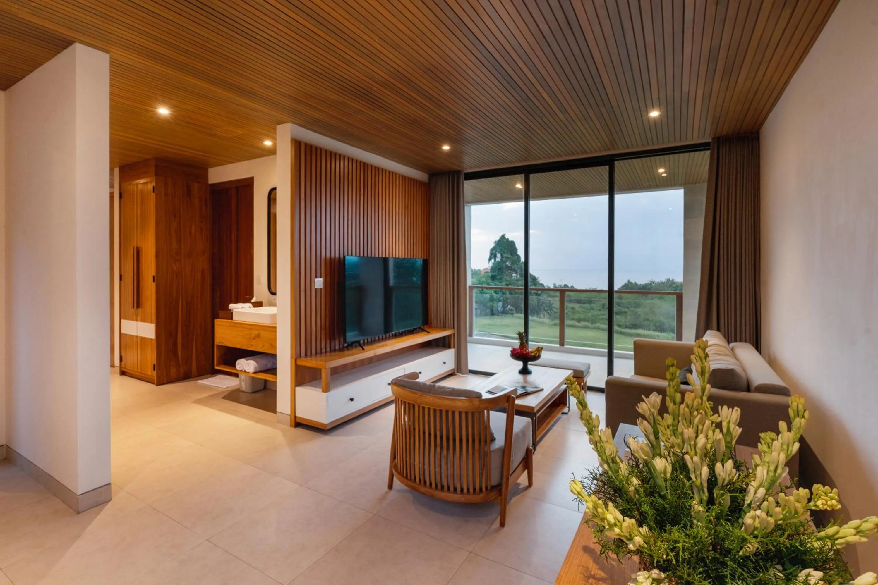 Living room in Villa Avocagolf Uluwatu by Nakula