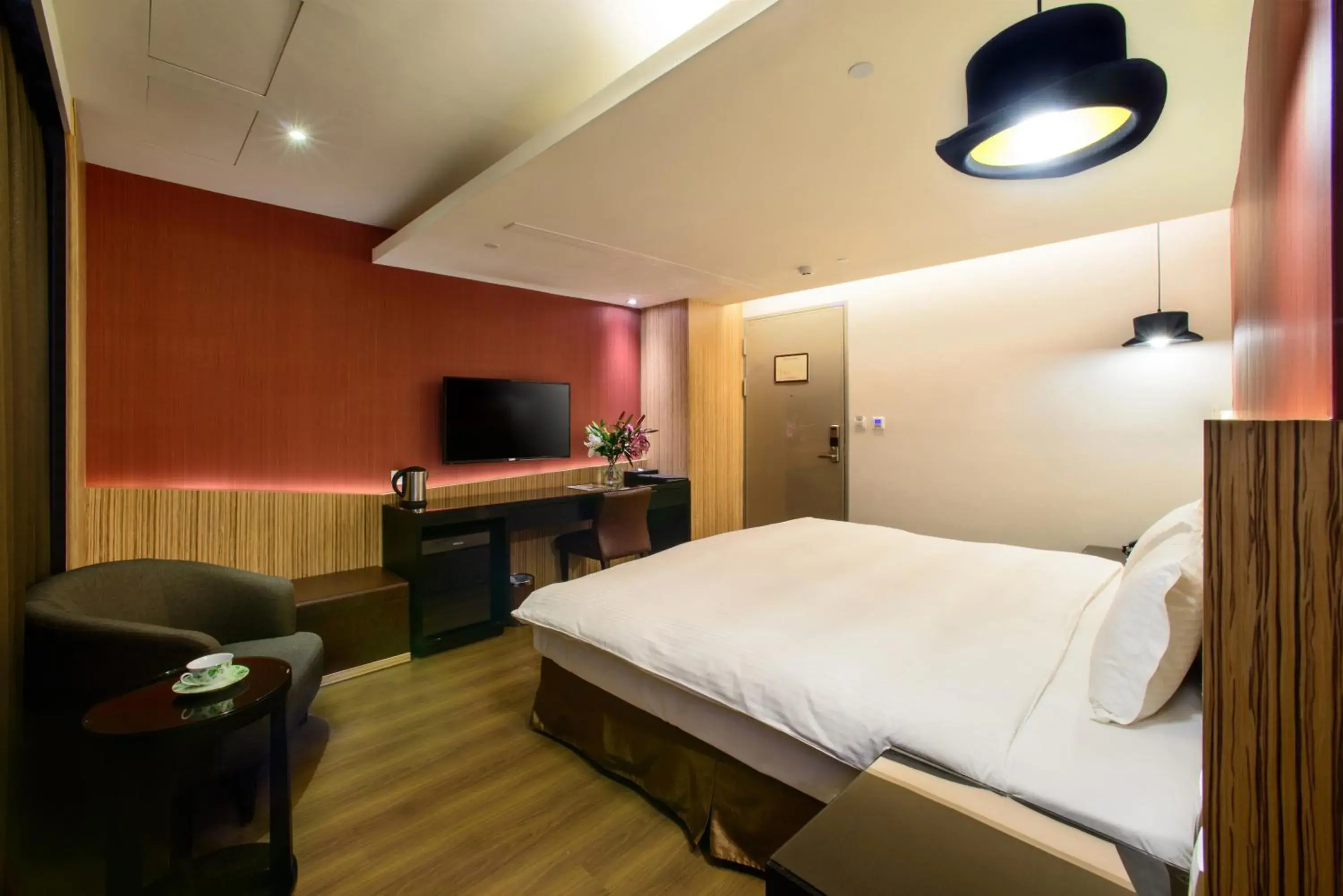 Photo of the whole room, Bed in Stay Hotel - Taichung Yizhong Photo of the whole room, Bed in Stay Hotel - Taichung Yizhong