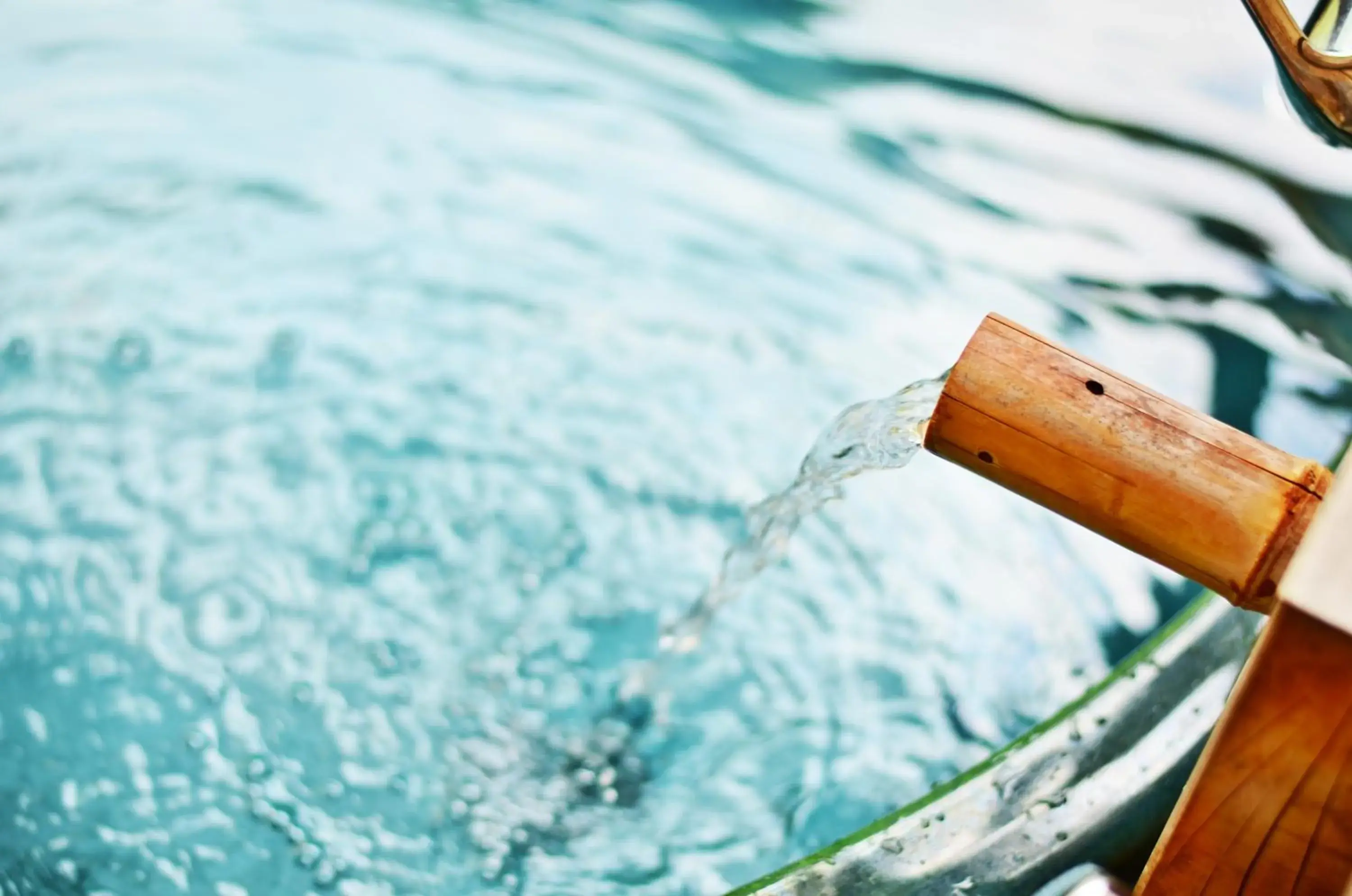 Hot Spring Bath in Sunriver Oboke Hot Spring Bath in Sunriver Oboke