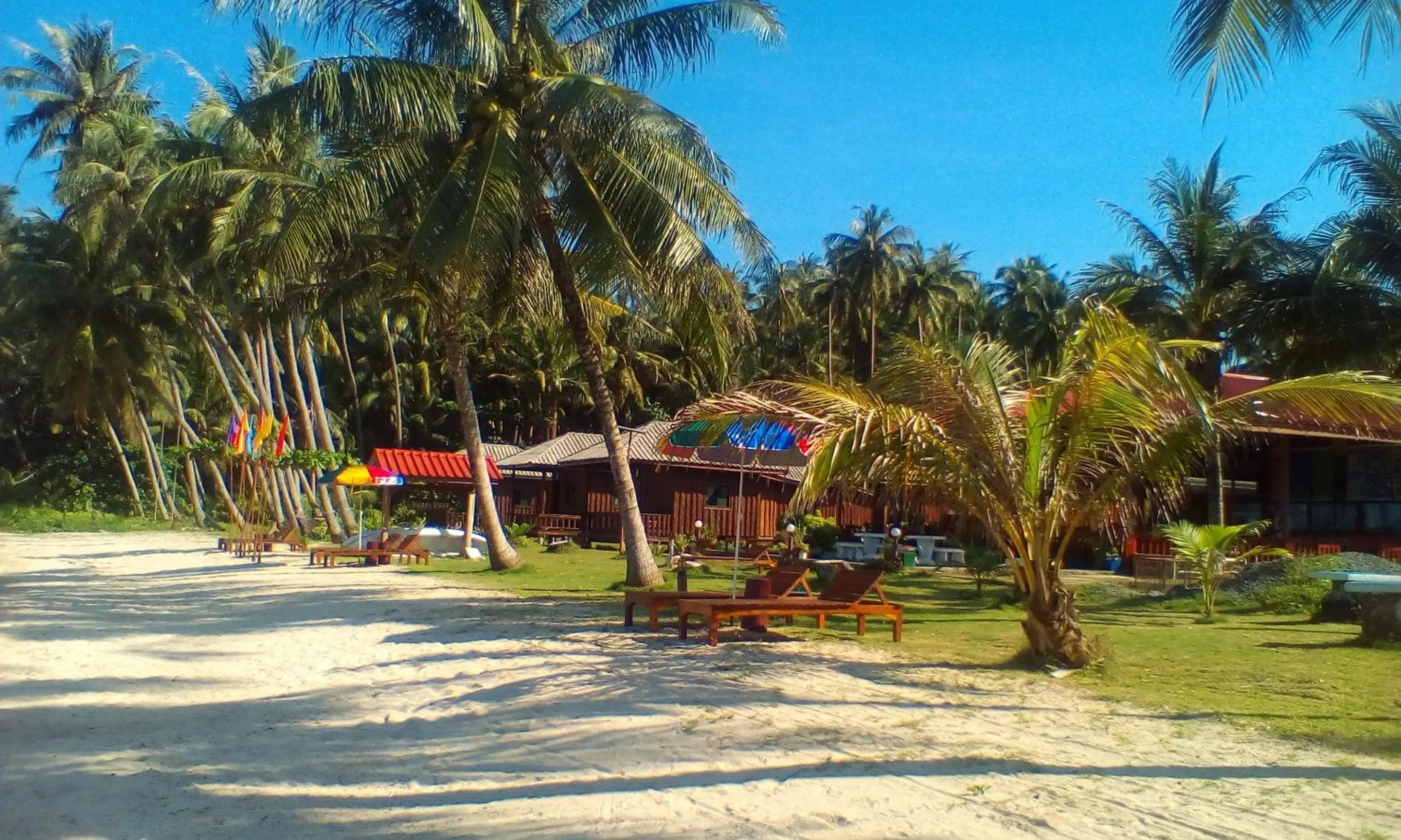 Beach in Happy Days Resort