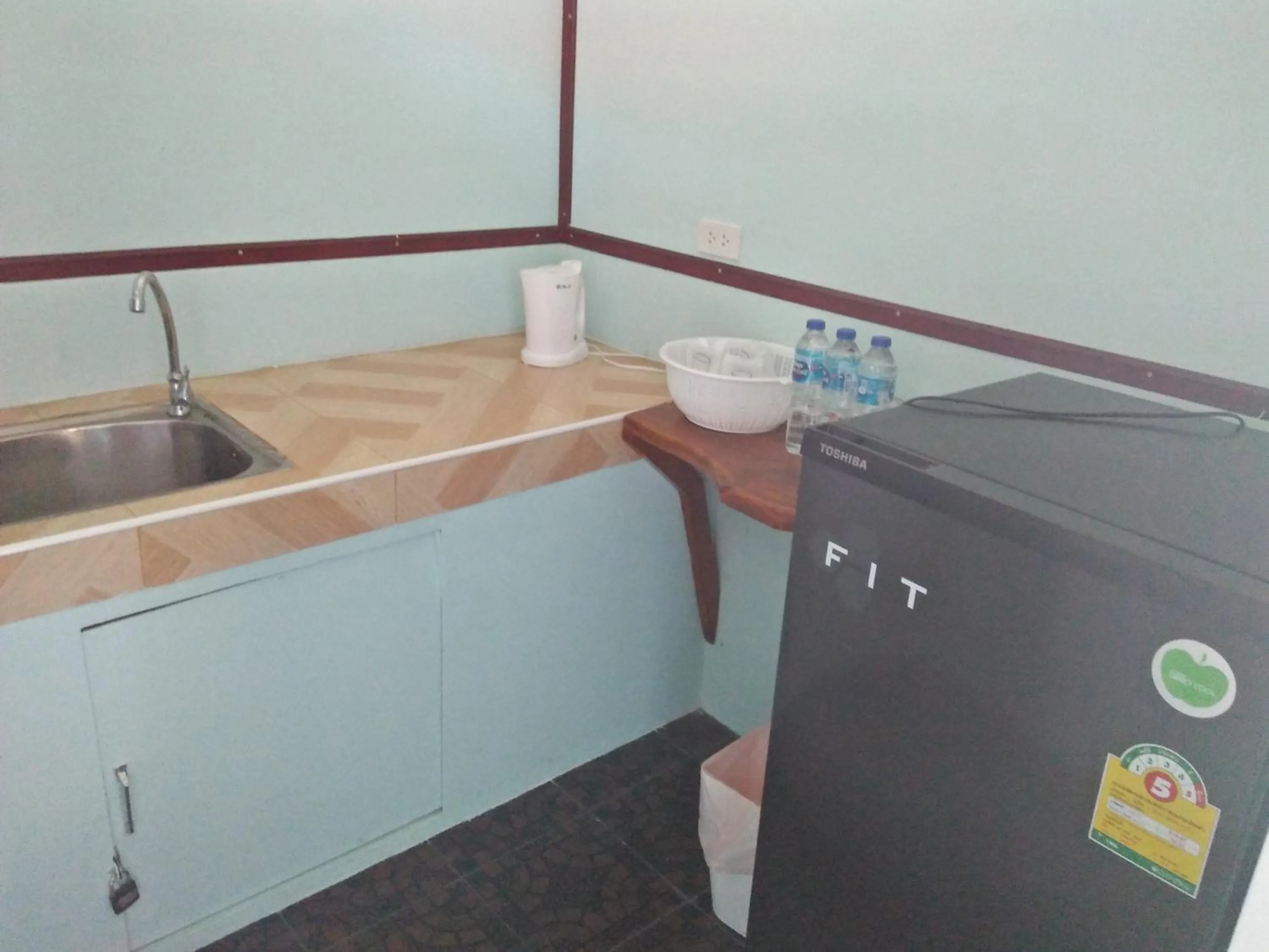 Kitchen or kitchenette in Happy Days Resort