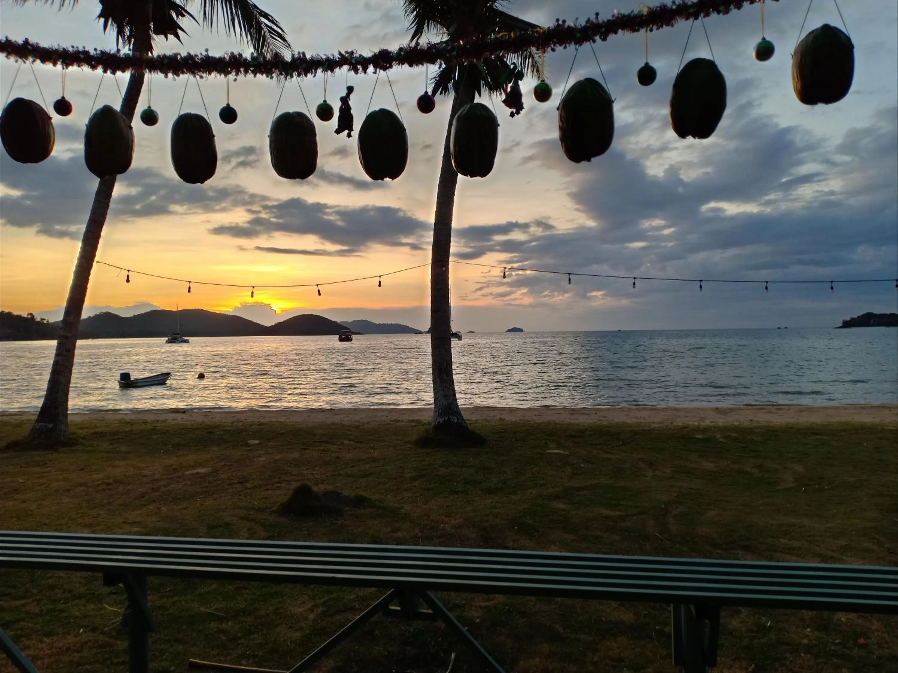 Sunset in Happy Days Resort