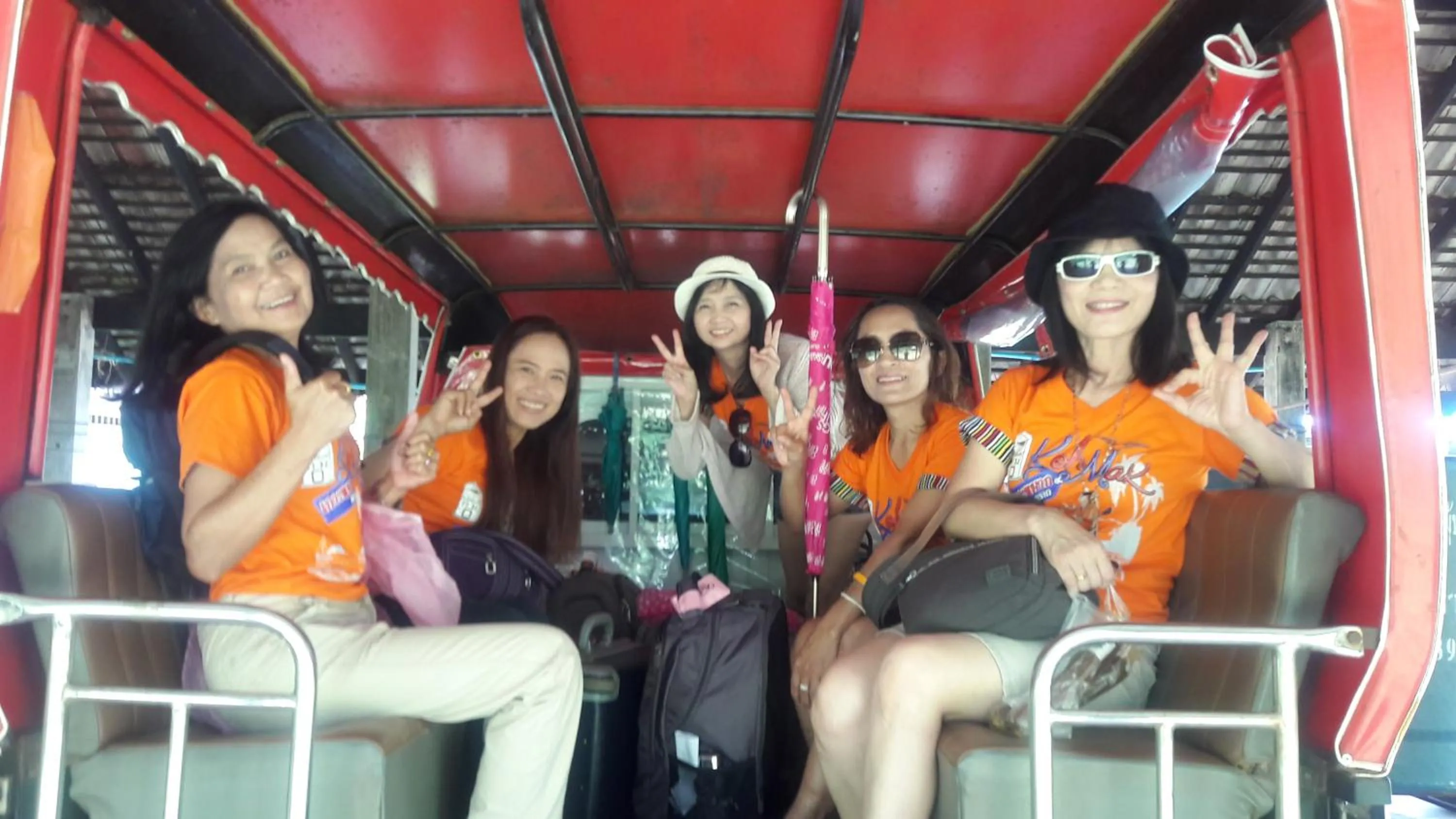 People in Happy Days Resort