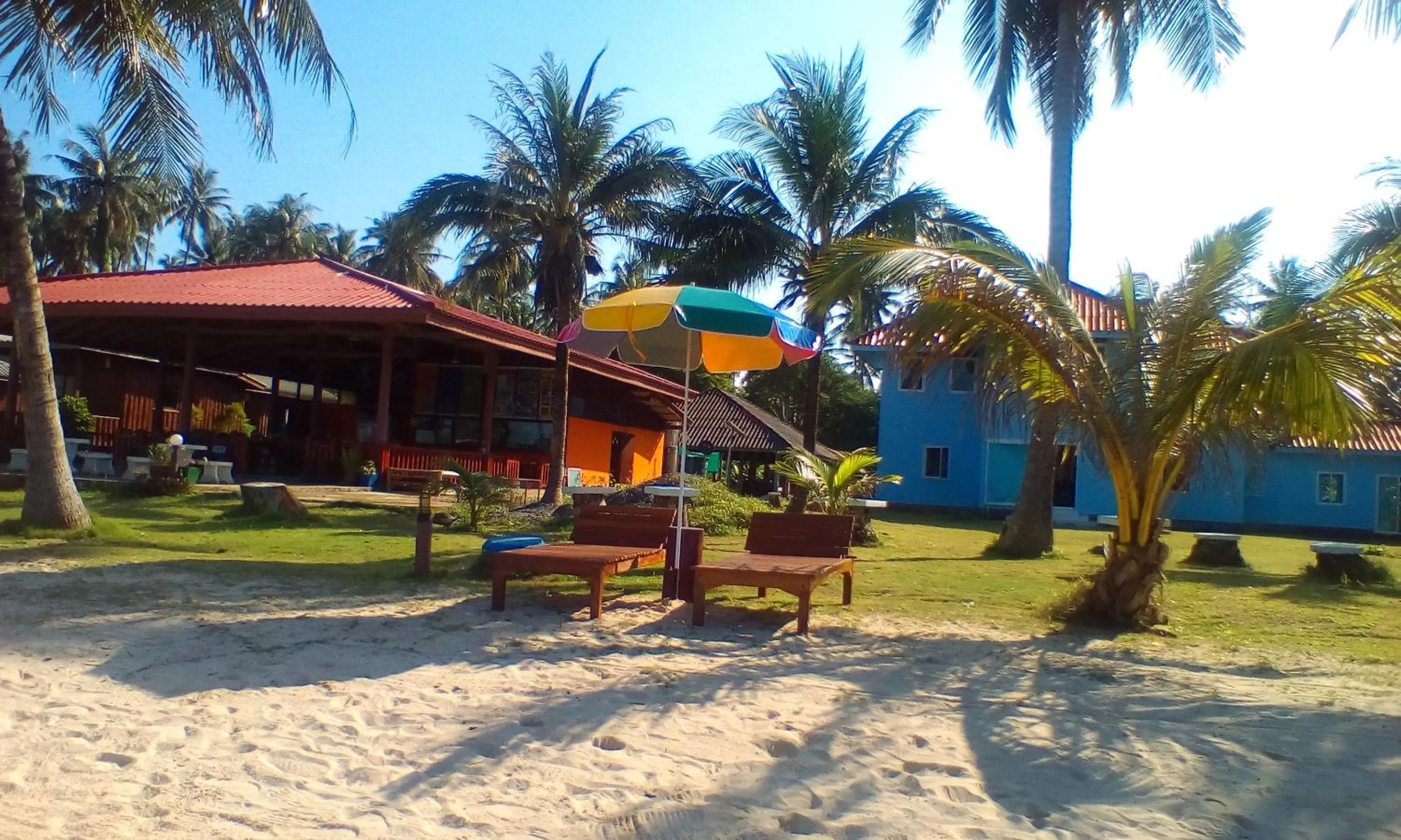 Beach in Happy Days Resort