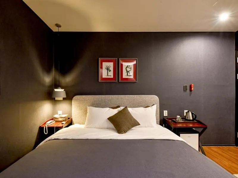 Bed in Brown Dot Yangjeong