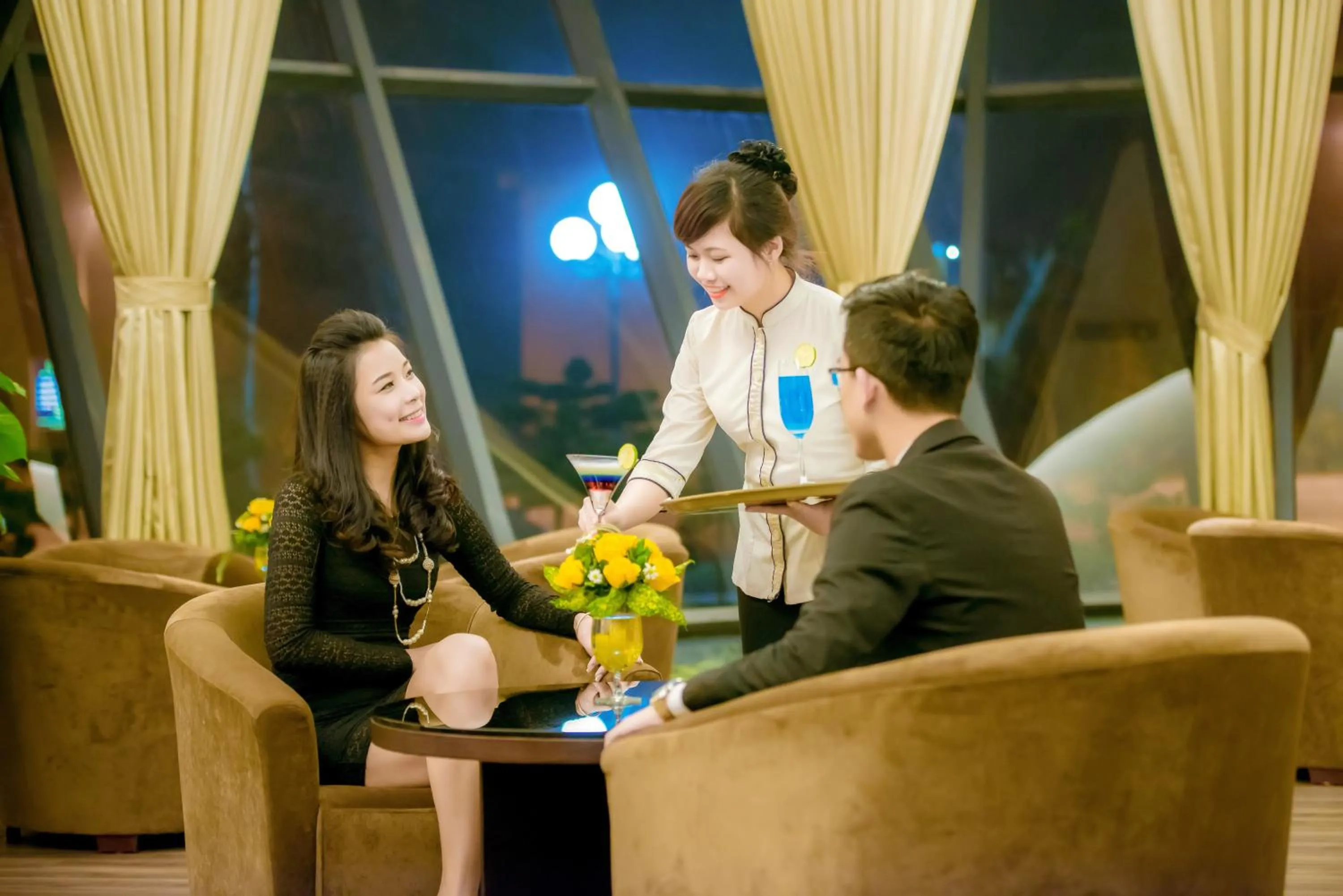Lounge or bar in Muong Thanh Grand Bac Giang Hotel