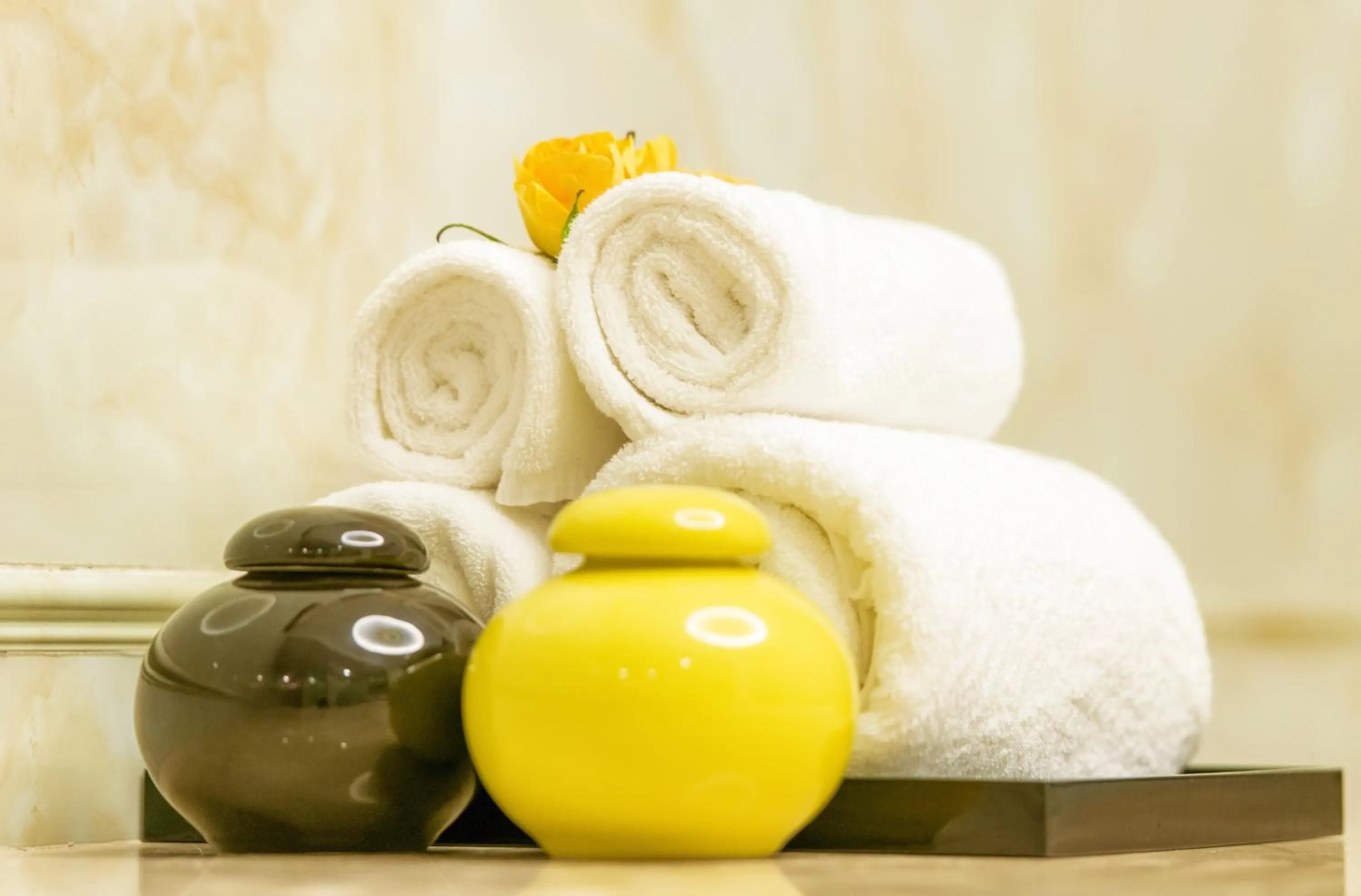 Shower in Muong Thanh Grand Bac Giang Hotel