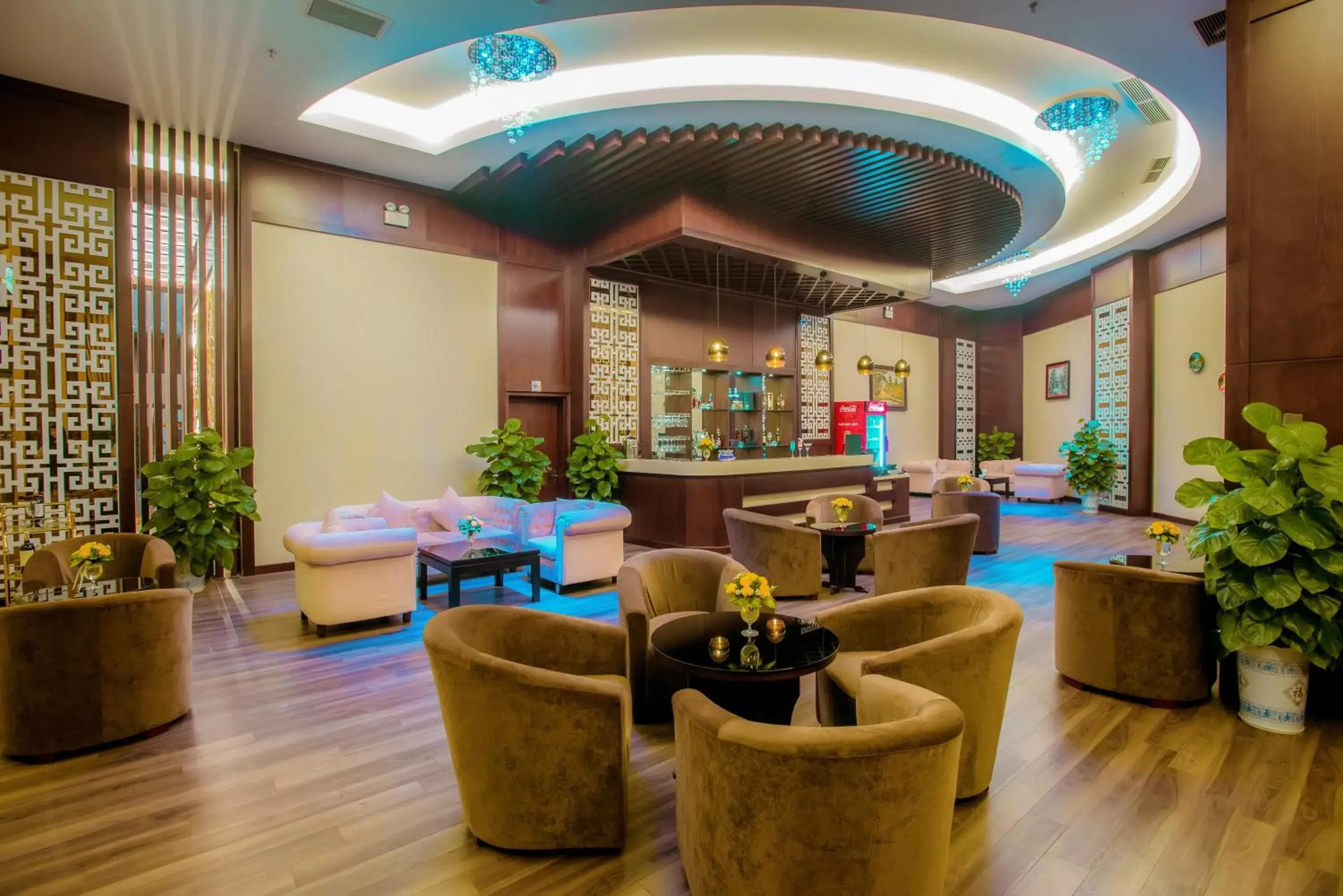 Lounge or bar in Muong Thanh Grand Bac Giang Hotel Lounge or bar in Muong Thanh Grand Bac Giang Hotel