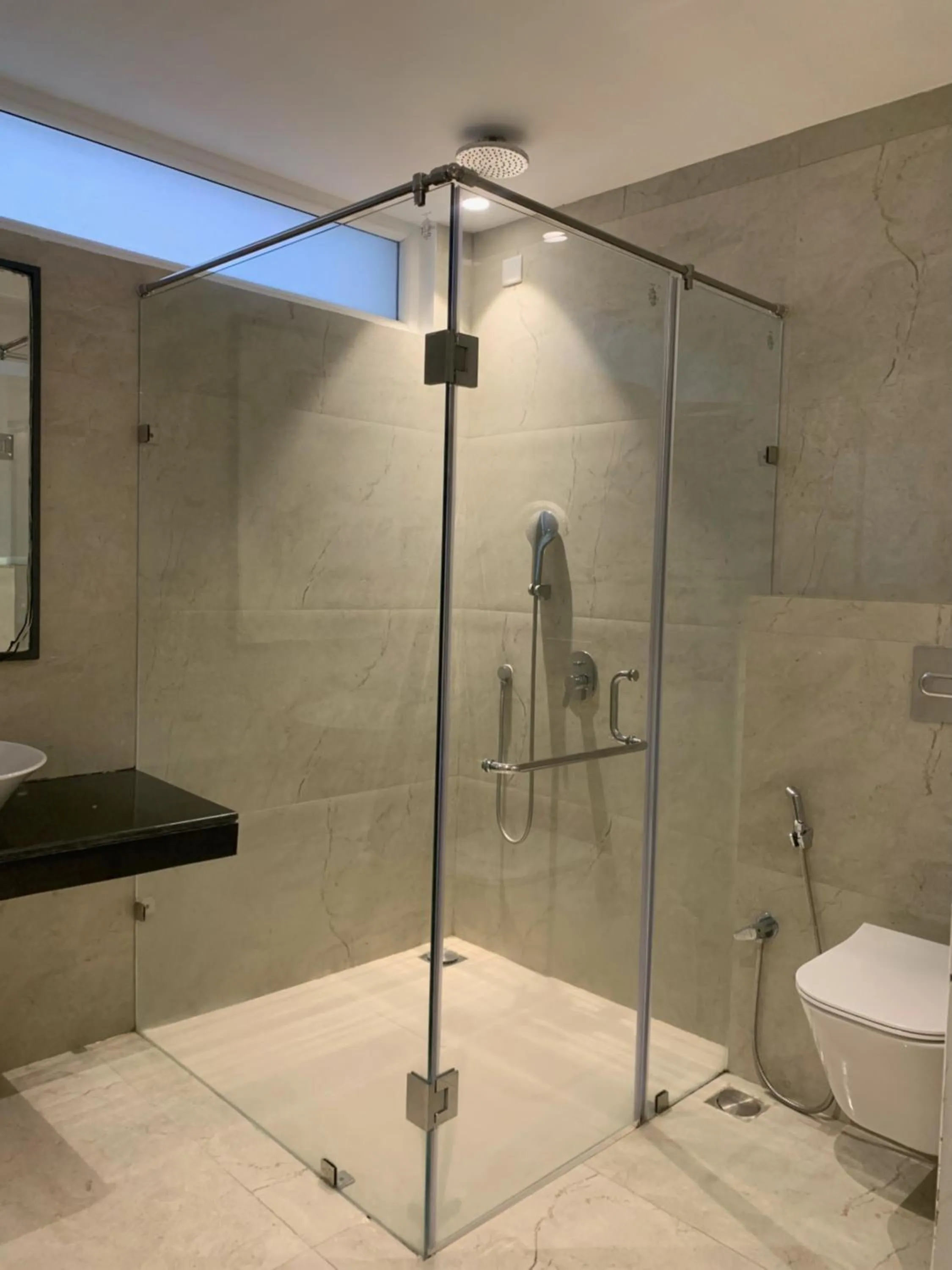 Bathroom in Pondy Heights - Suites and Studios