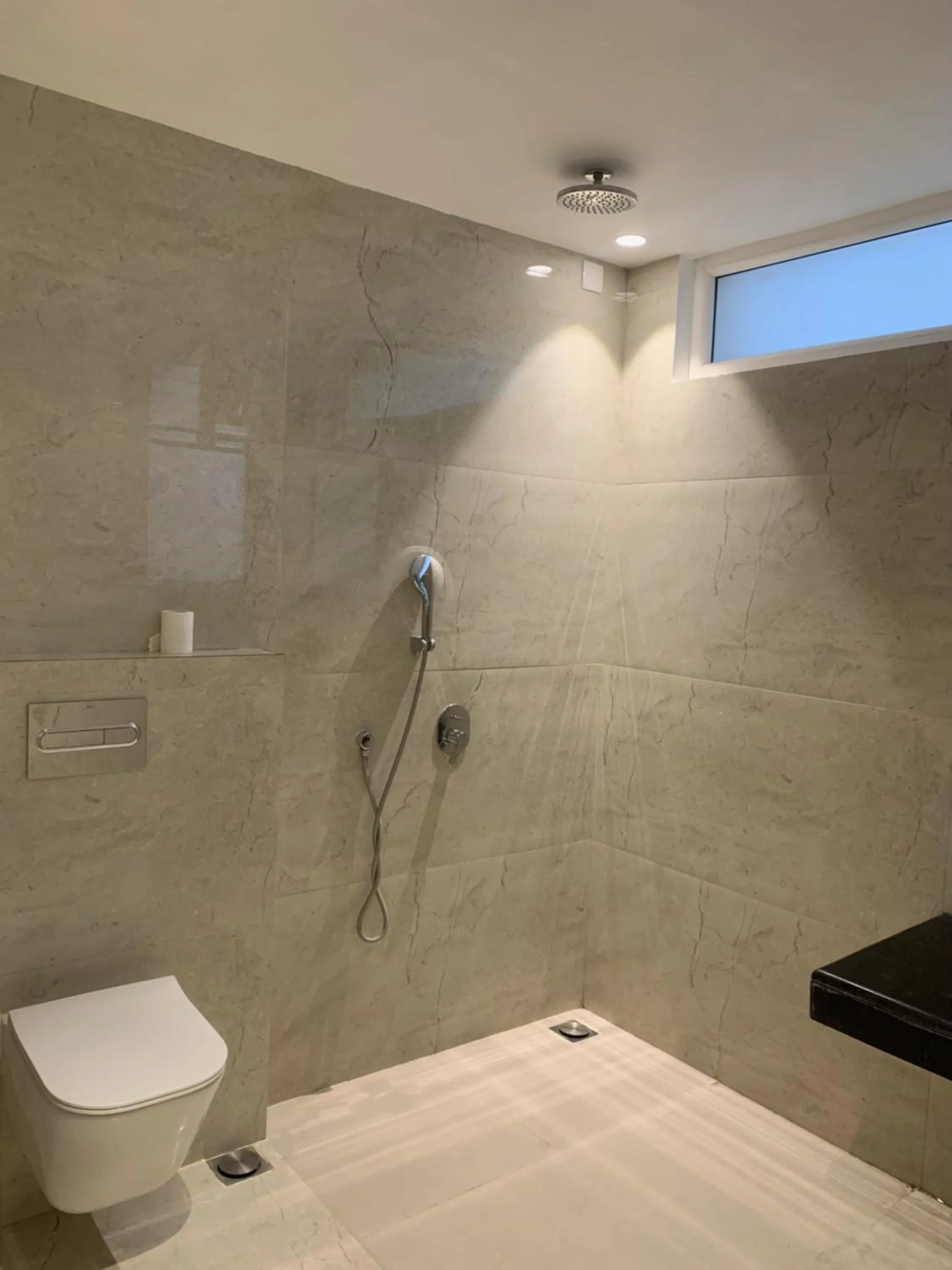 Bathroom in Pondy Heights - Suites and Studios