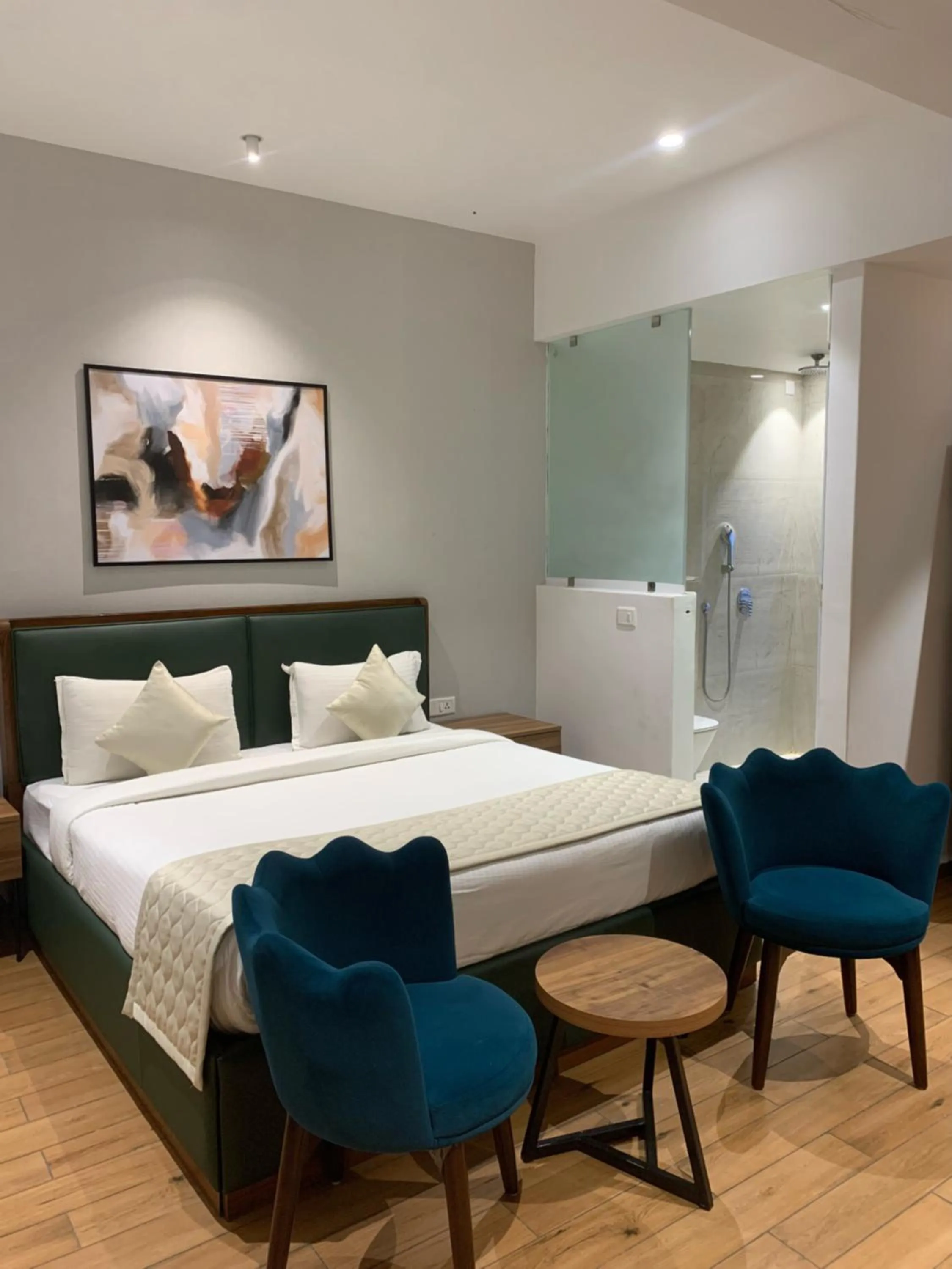 Bedroom in Pondy Heights - Suites and Studios