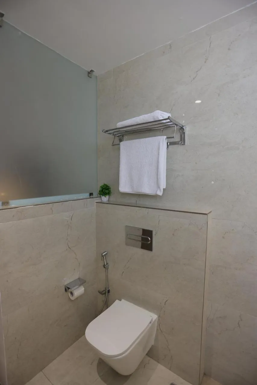 Bathroom in Pondy Heights - Suites and Studios