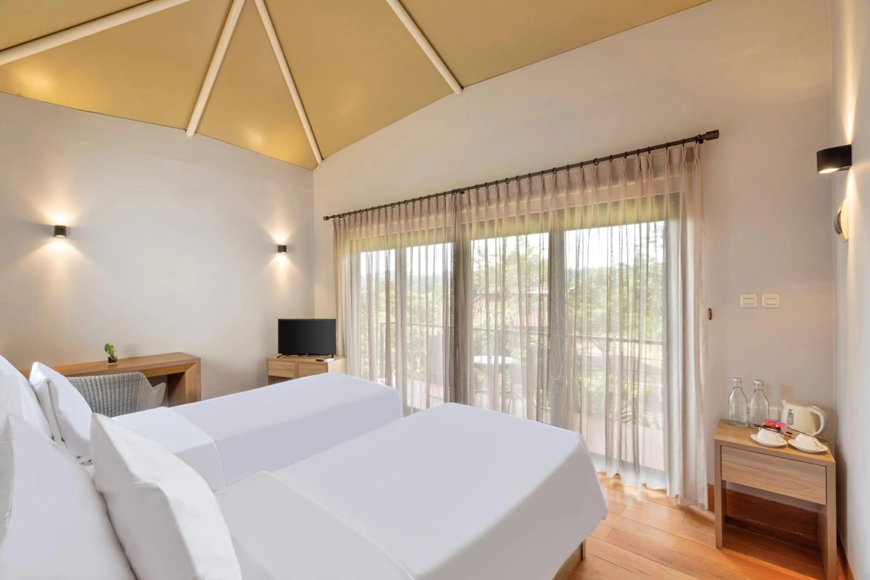 Bedroom, Bed in The Glamping at ARTOTEL Pelangi Park