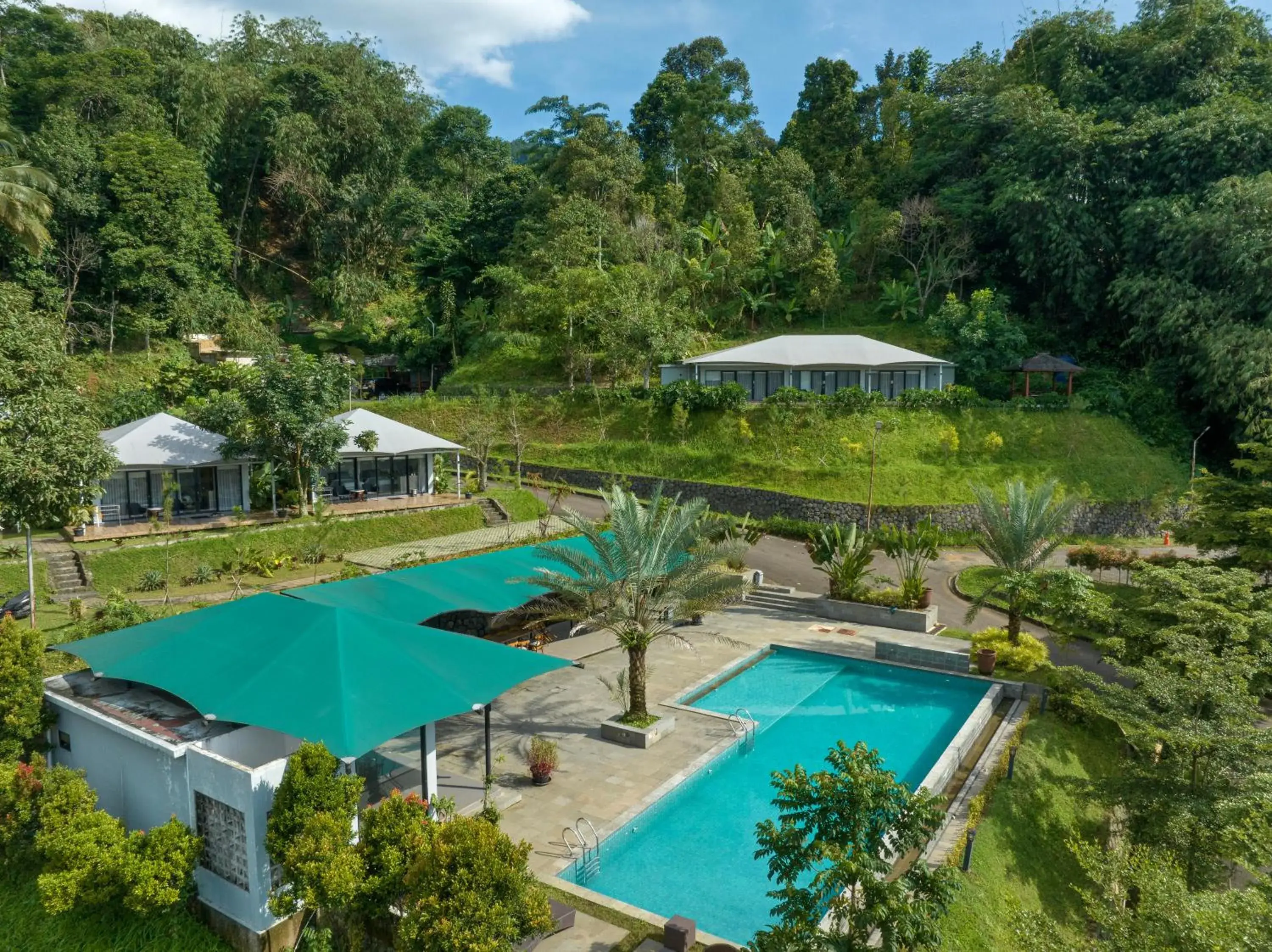 Pool view in The Glamping at ARTOTEL Pelangi Park Pool view in The Glamping at ARTOTEL Pelangi Park