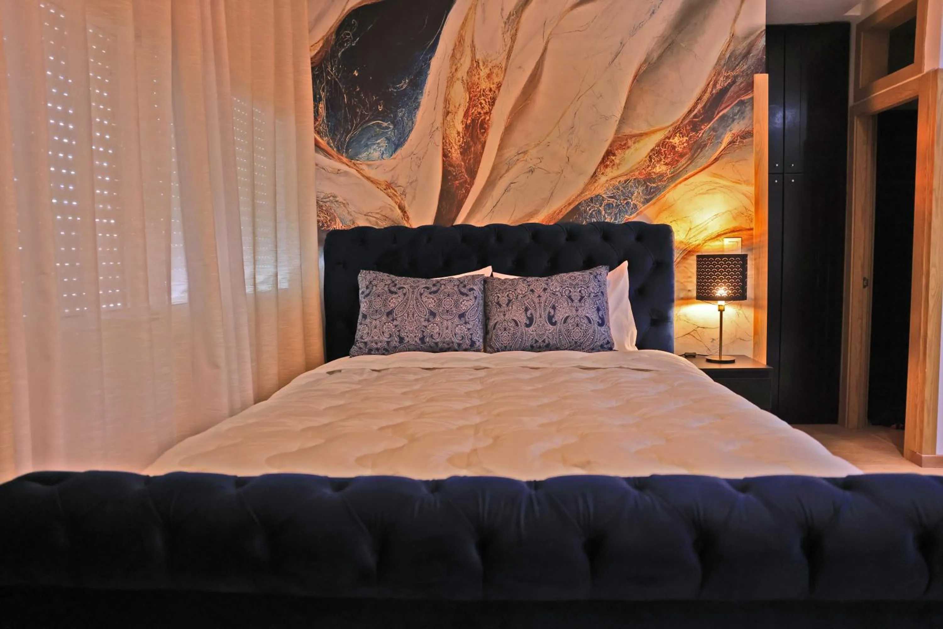 Bed in Hotel La Casa Blanca