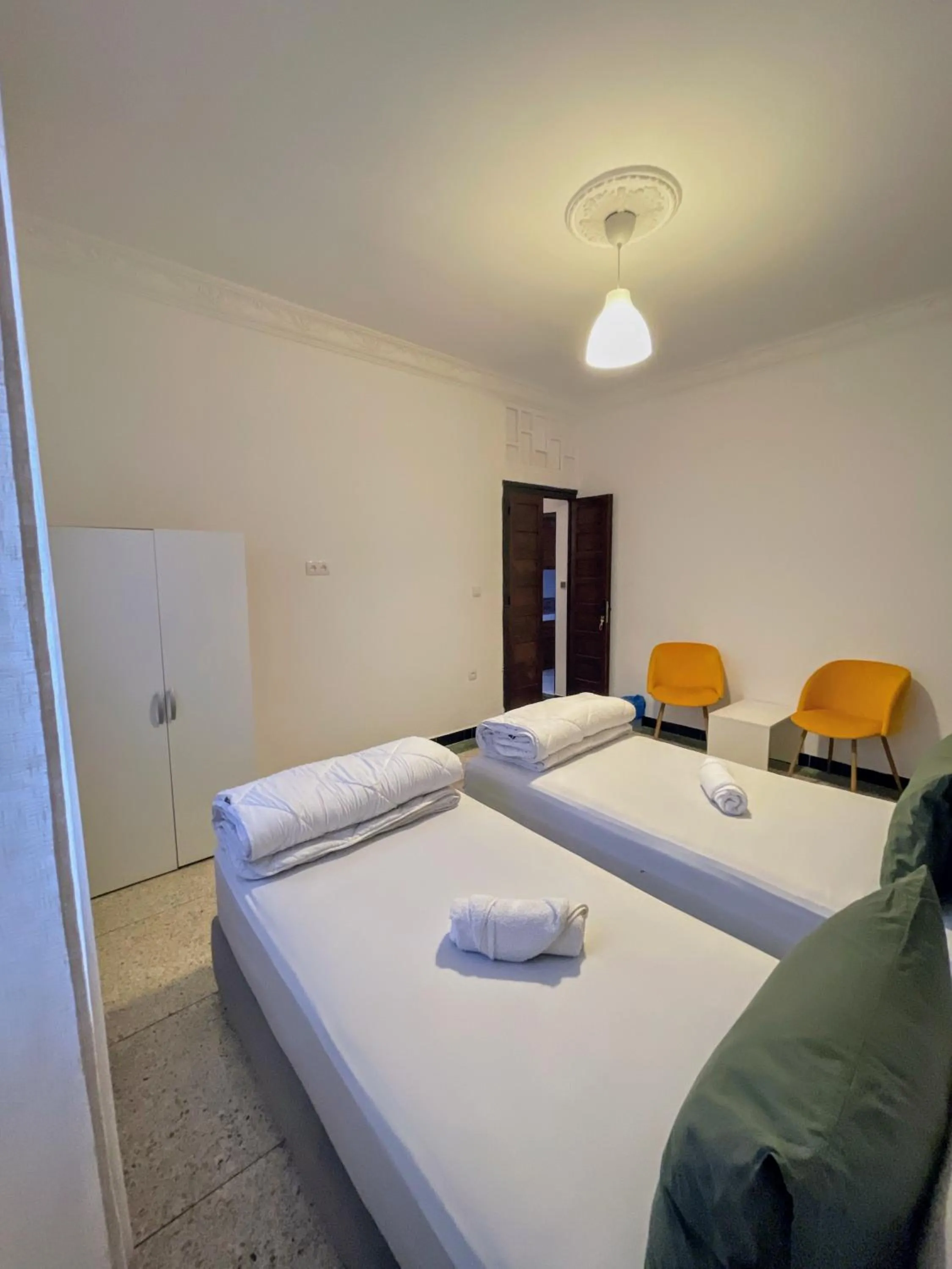 Bed in Hotel La Casa Blanca