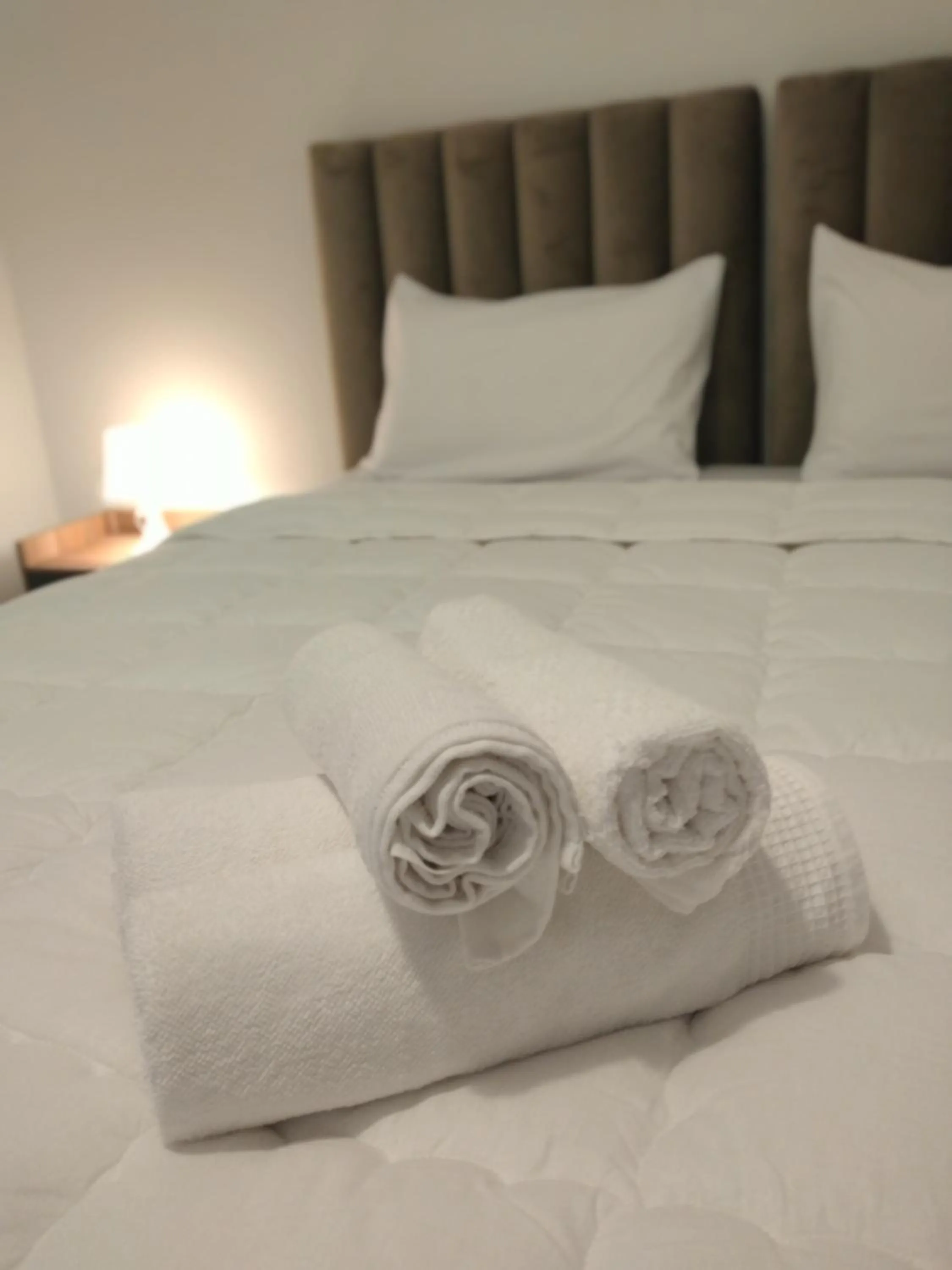 Bed in Hotel La Casa Blanca