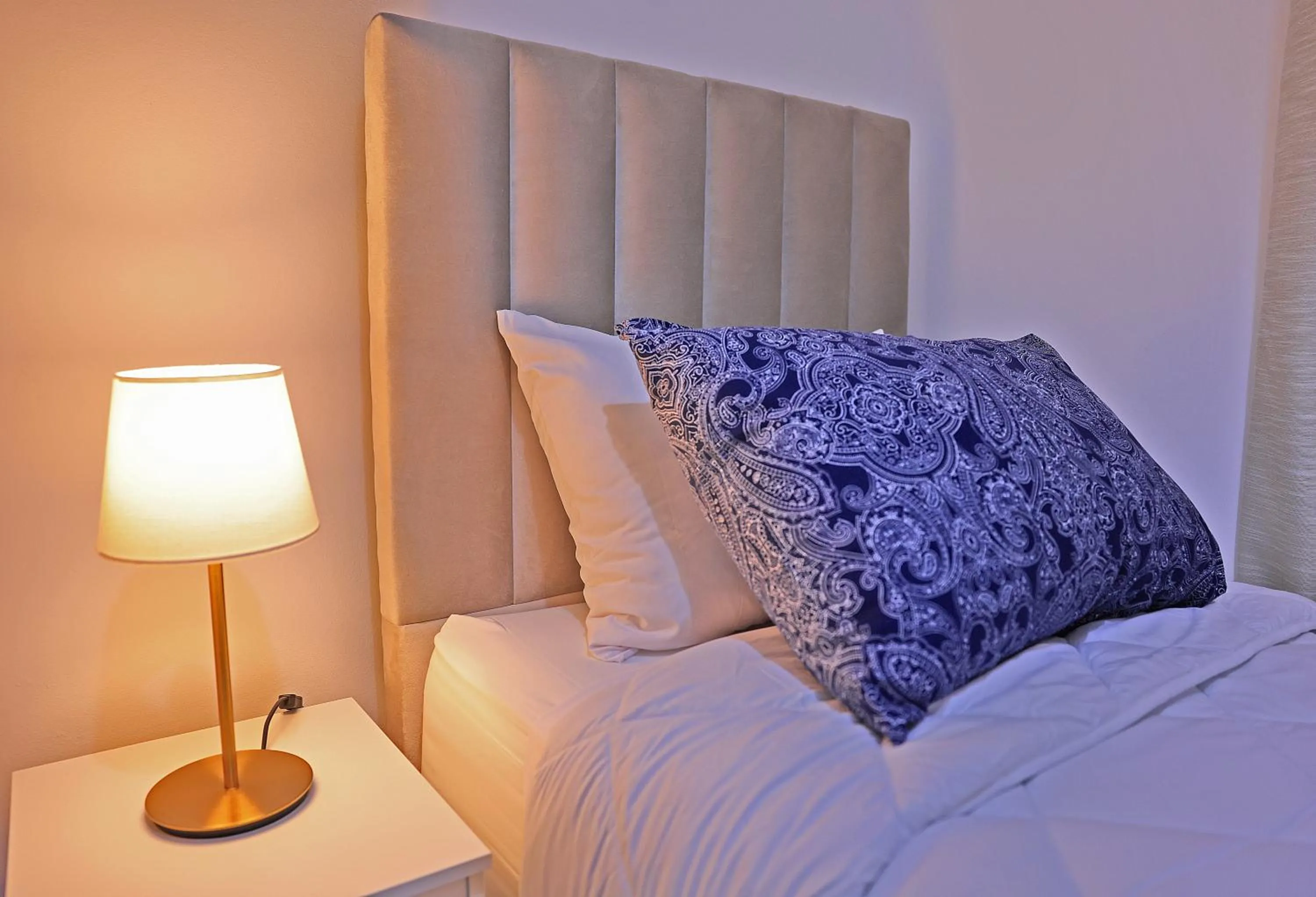 Bed in Hotel La Casa Blanca