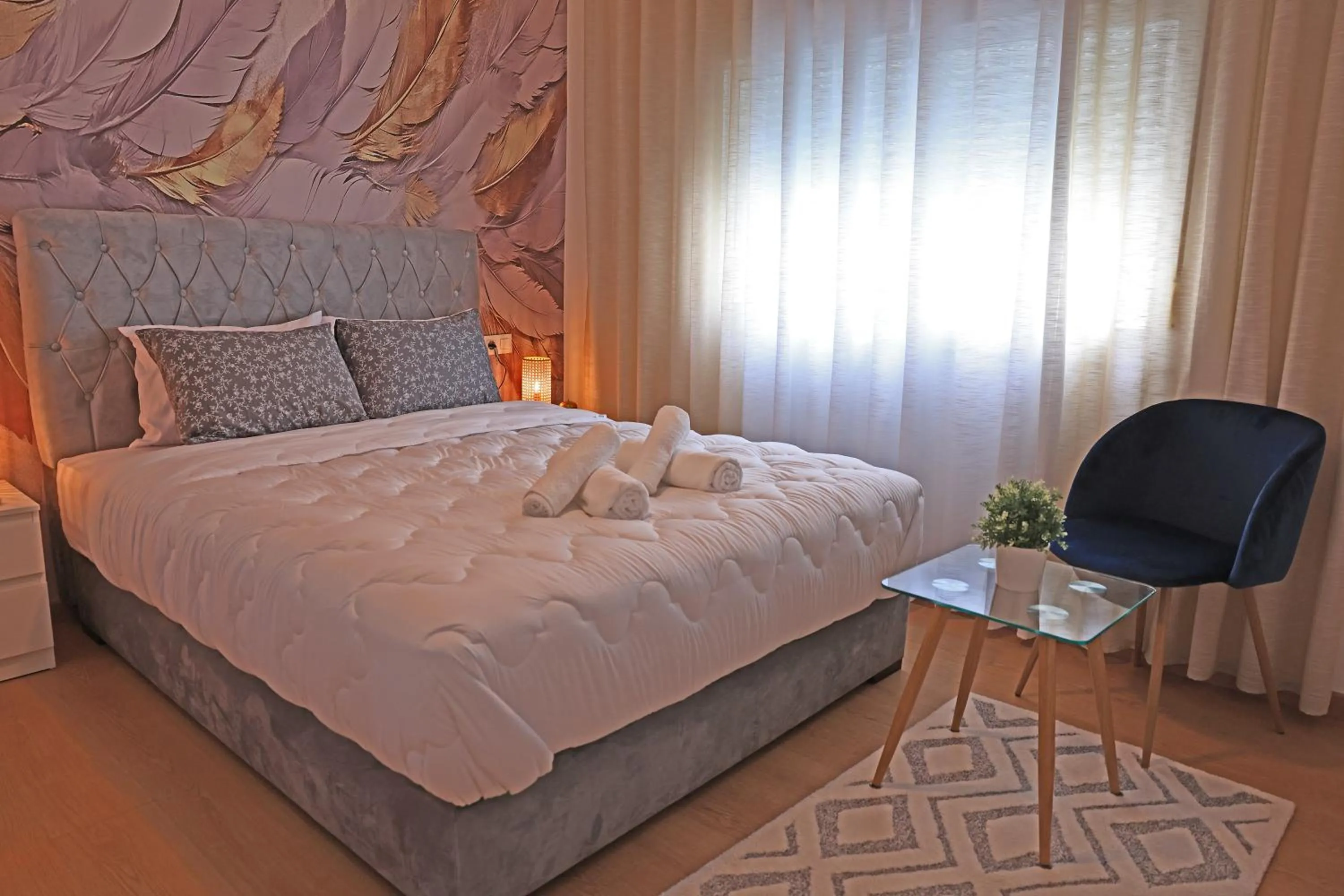 Bed in Hotel La Casa Blanca