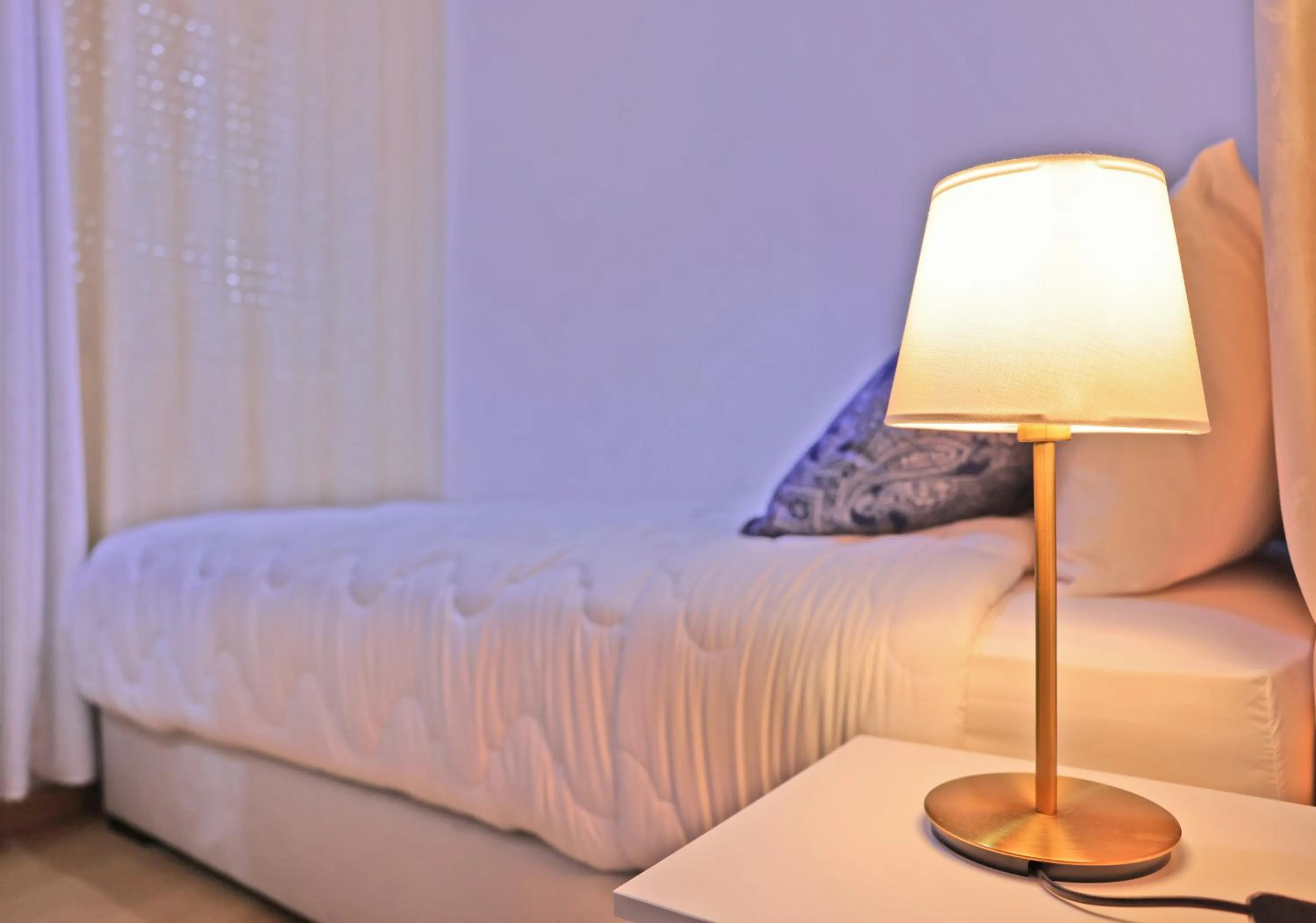 Bed in Hotel La Casa Blanca