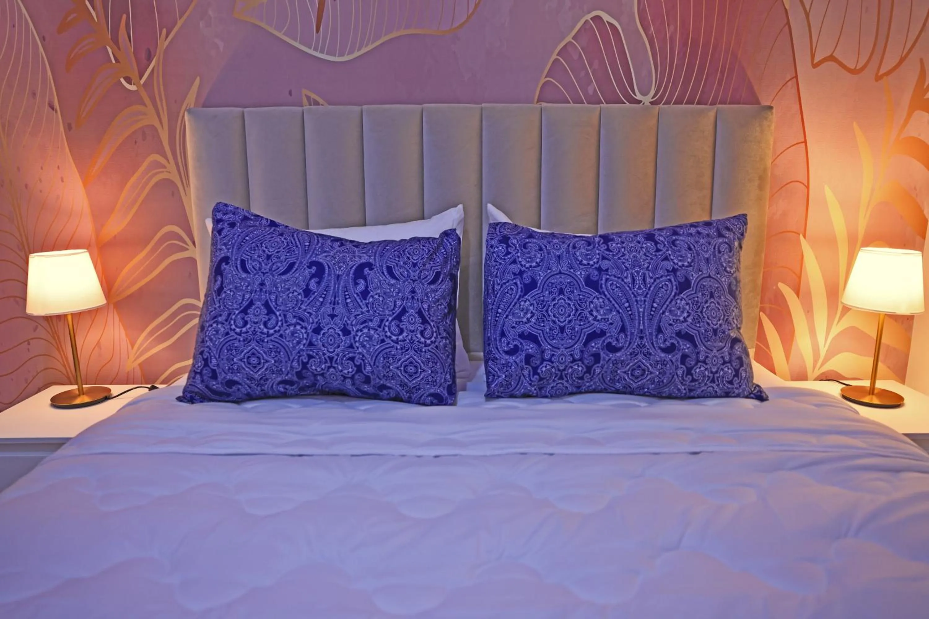 Bed in Hotel La Casa Blanca