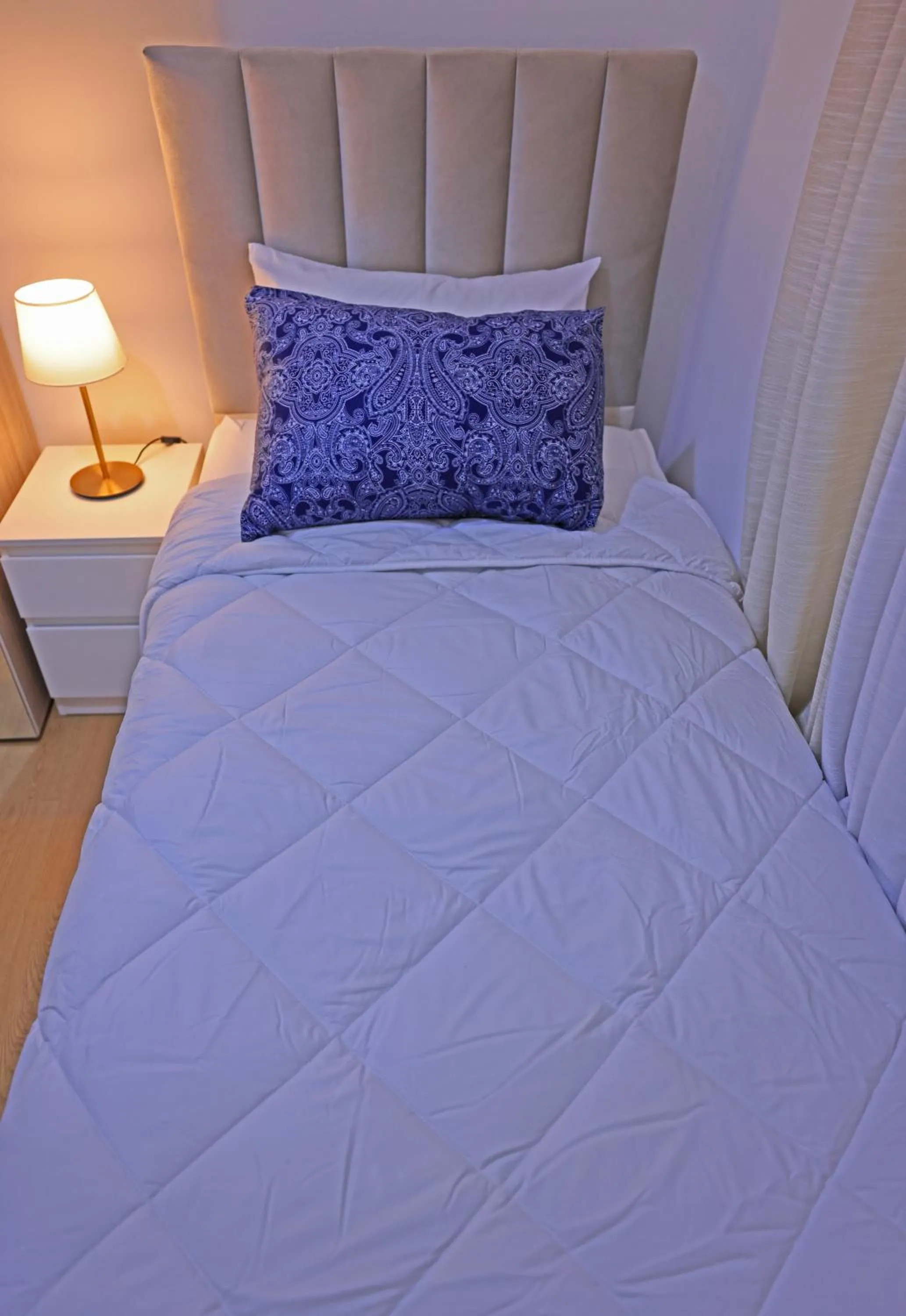 Bed in Hotel La Casa Blanca
