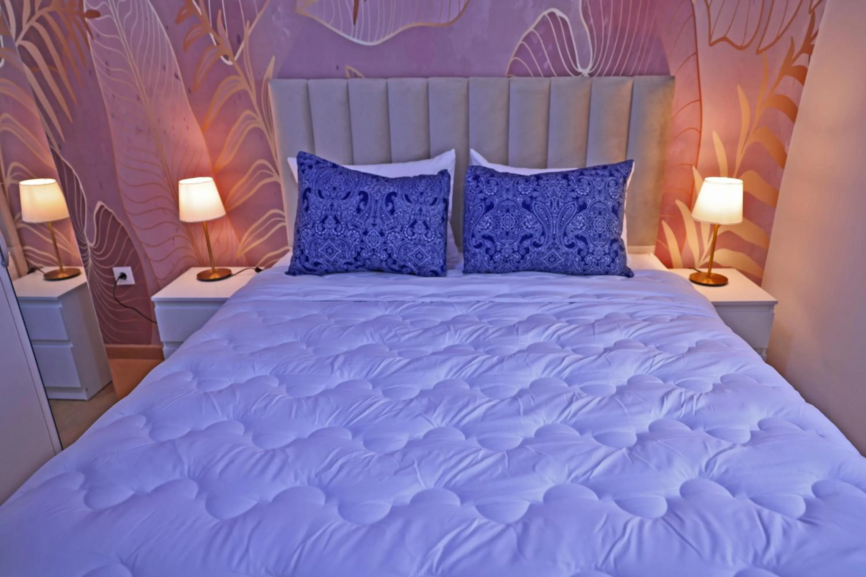 Bed in Hotel La Casa Blanca