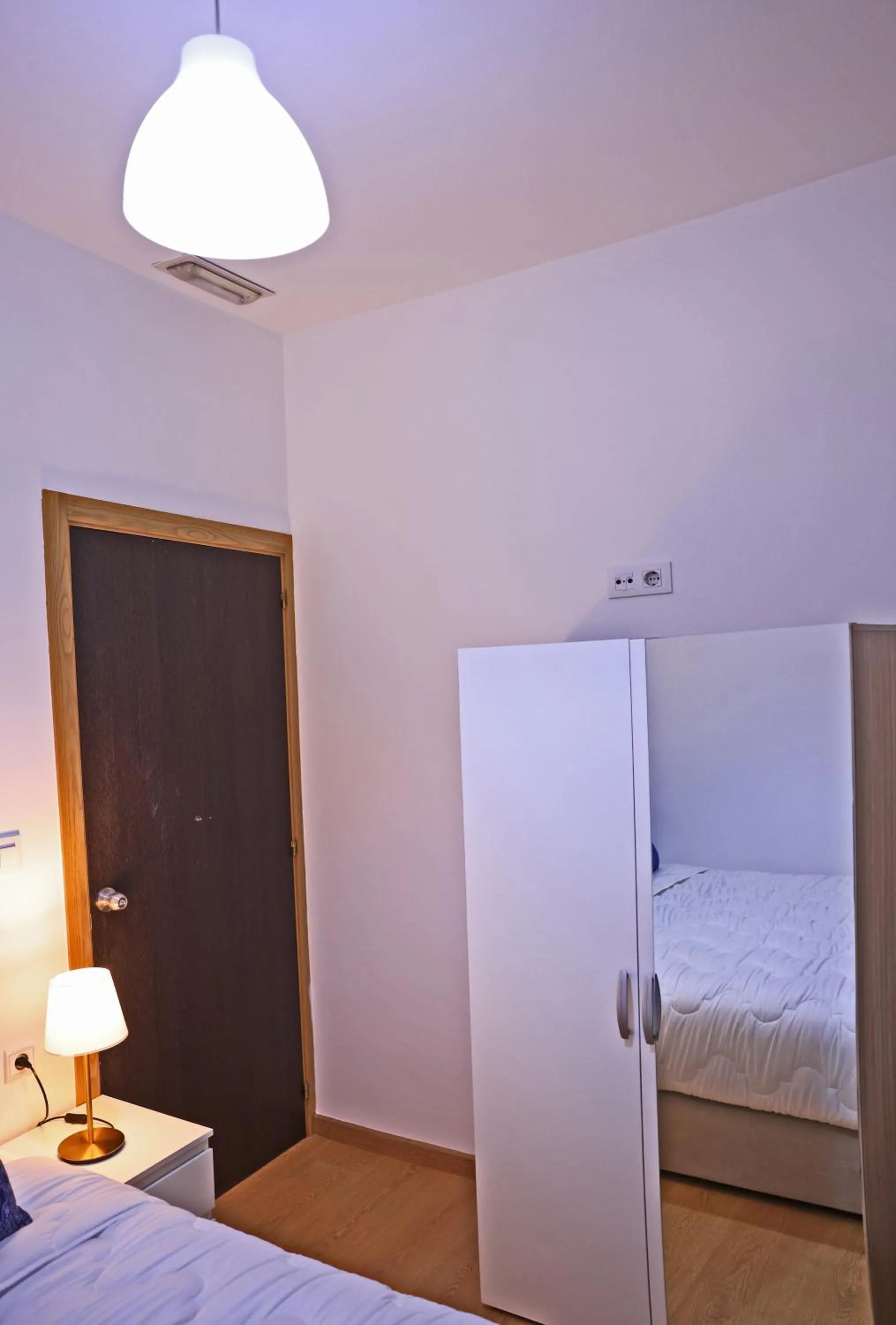 Bed in Hotel La Casa Blanca