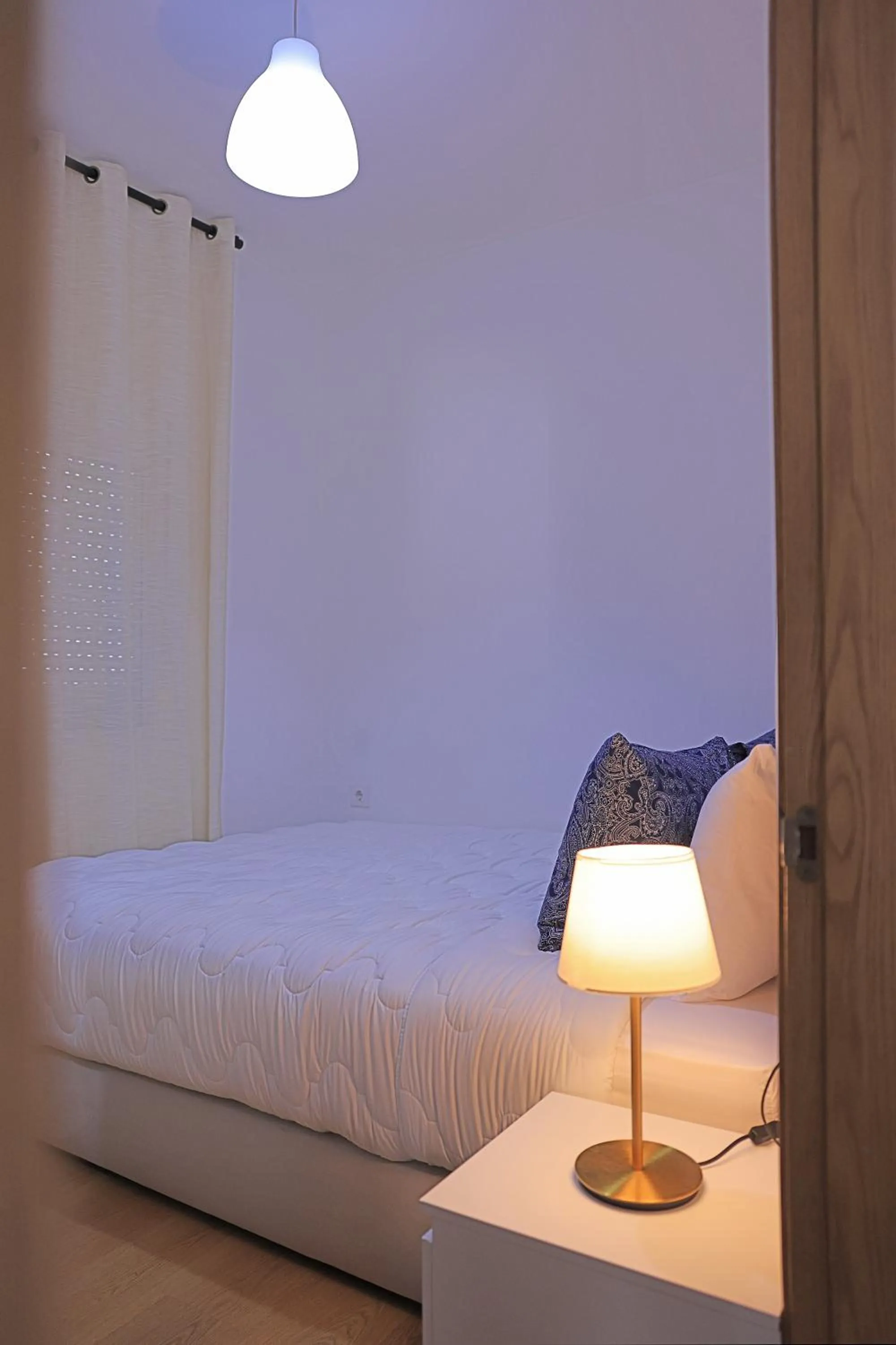Bed in Hotel La Casa Blanca