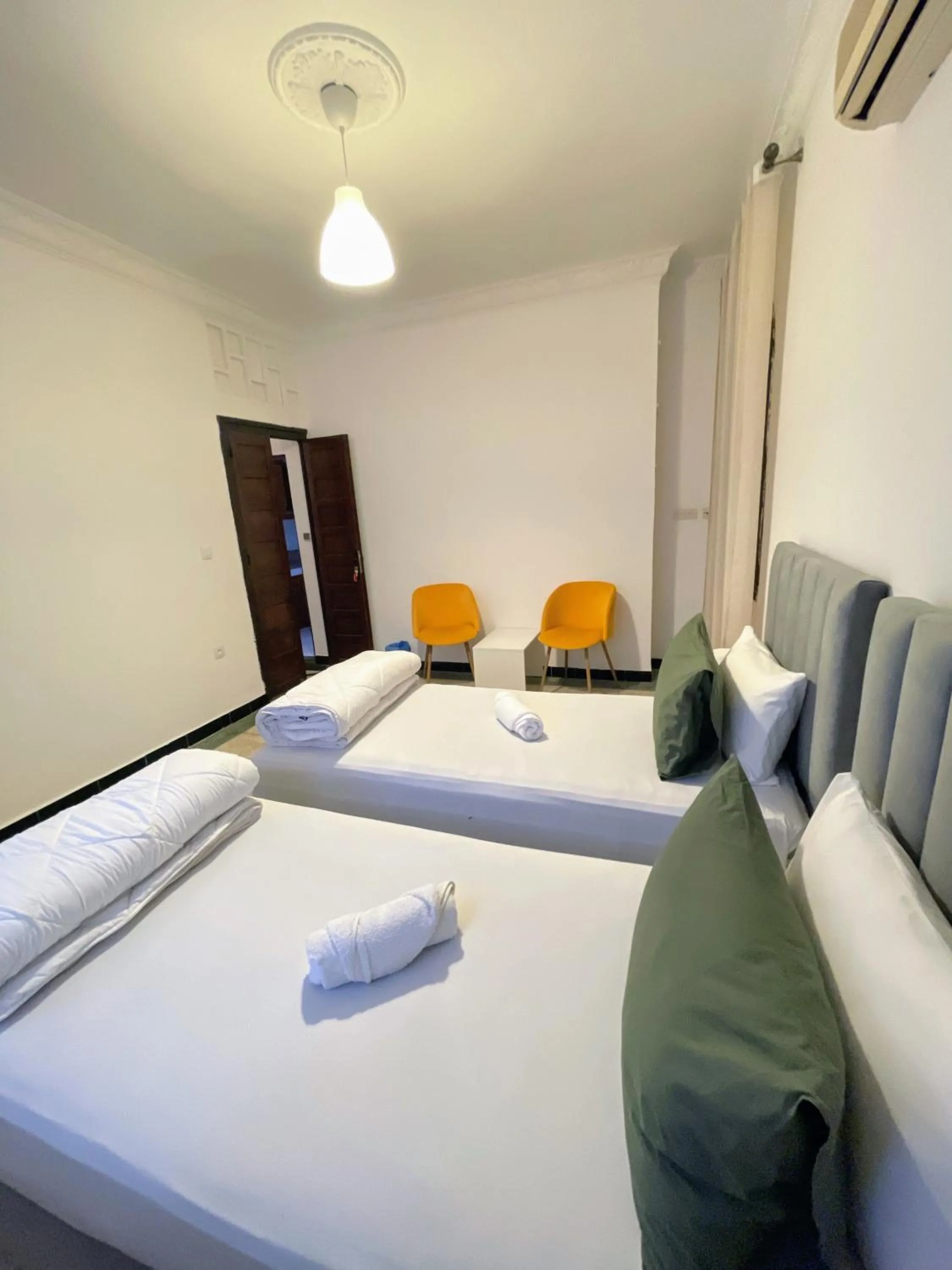 Bed in Hotel La Casa Blanca