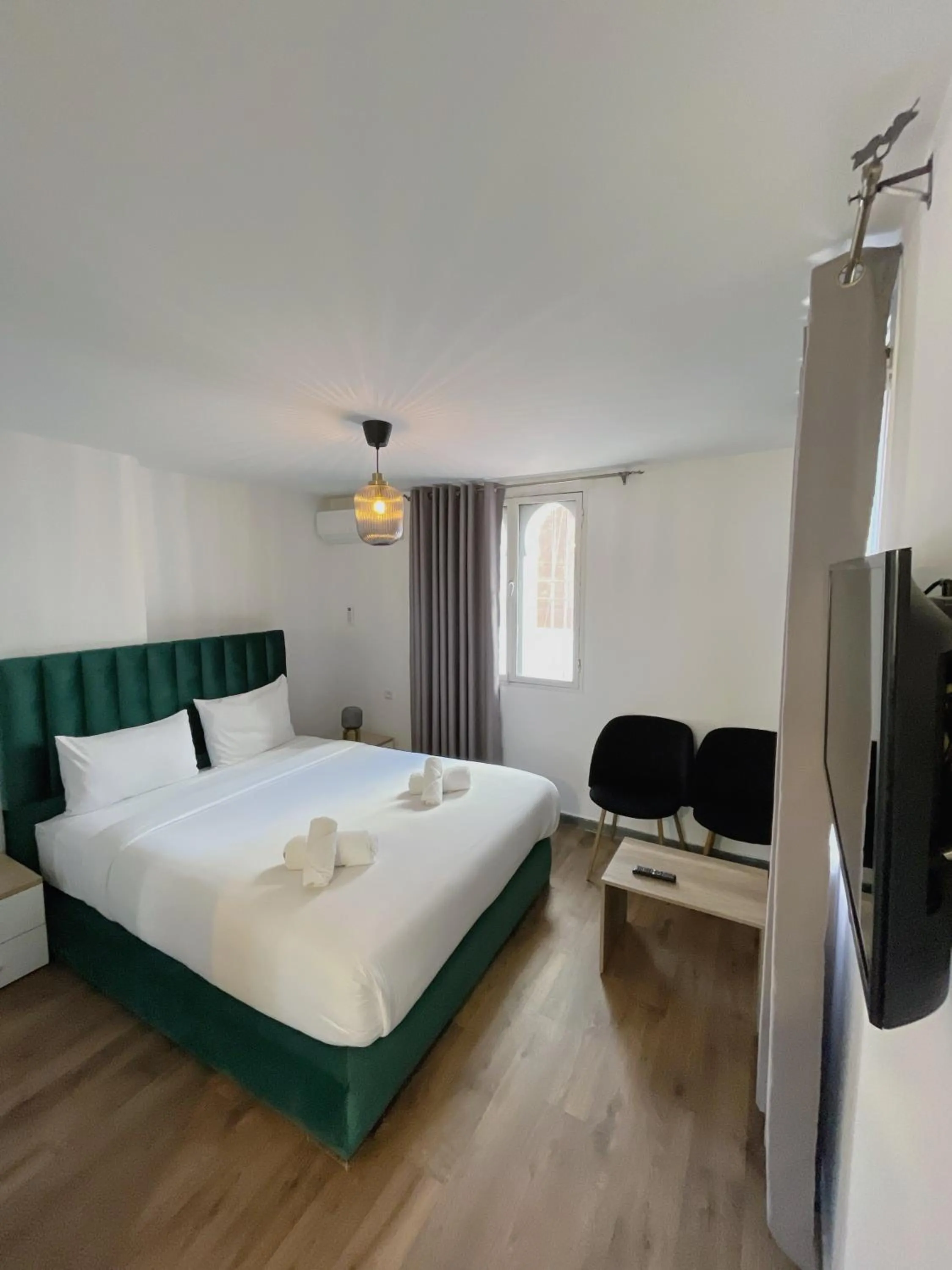 Bed in Hotel La Casa Blanca