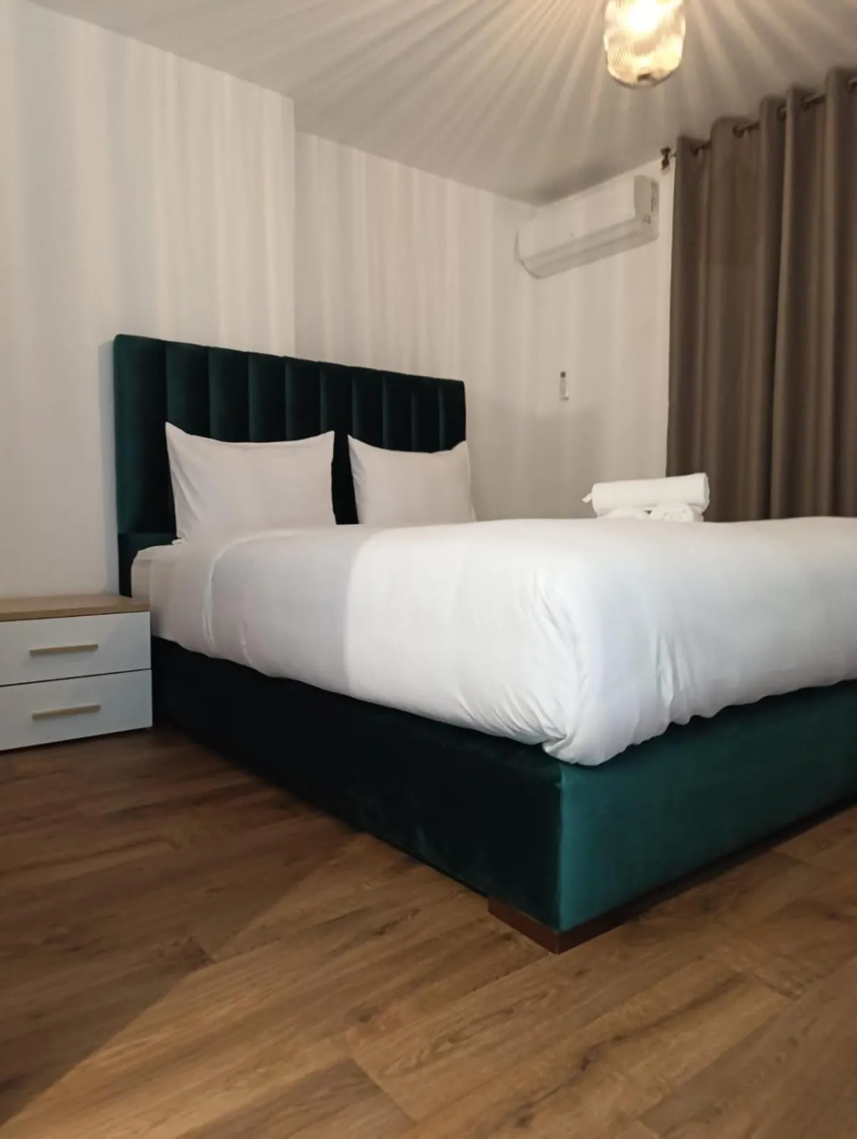 Bed in Hotel La Casa Blanca