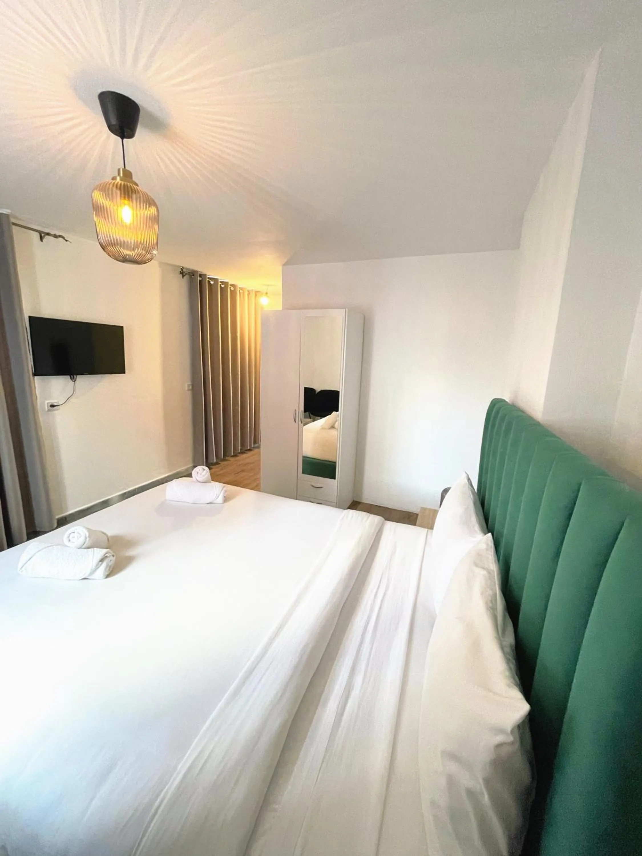 Bed in Hotel La Casa Blanca