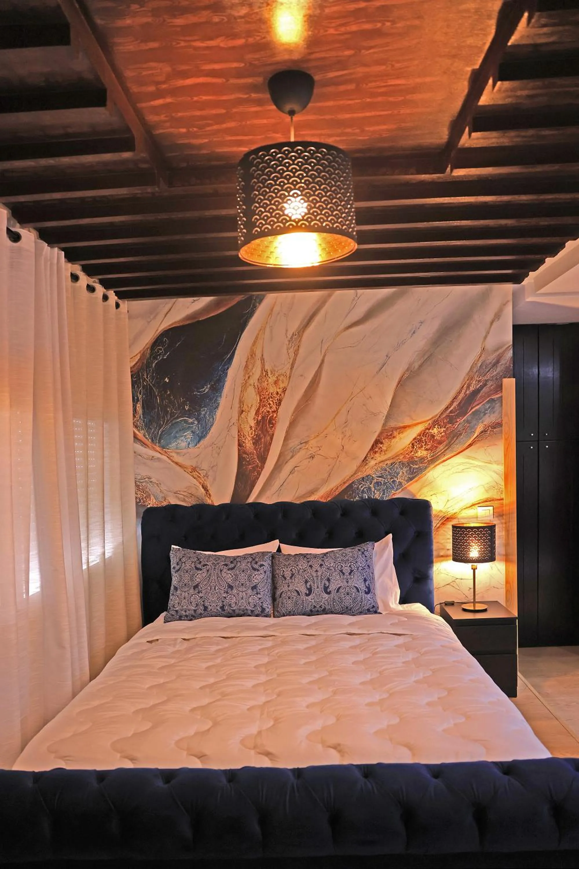 Bed in Hotel La Casa Blanca