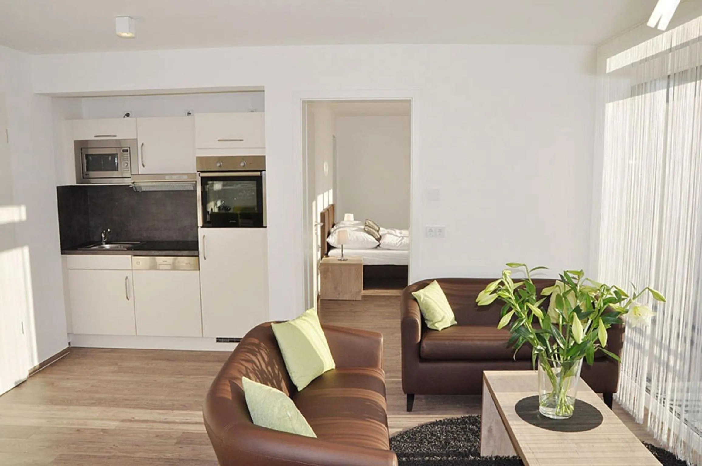 Kitchen or kitchenette in ADAPT APARTMENT HOTEL BERLIN - Adlershof