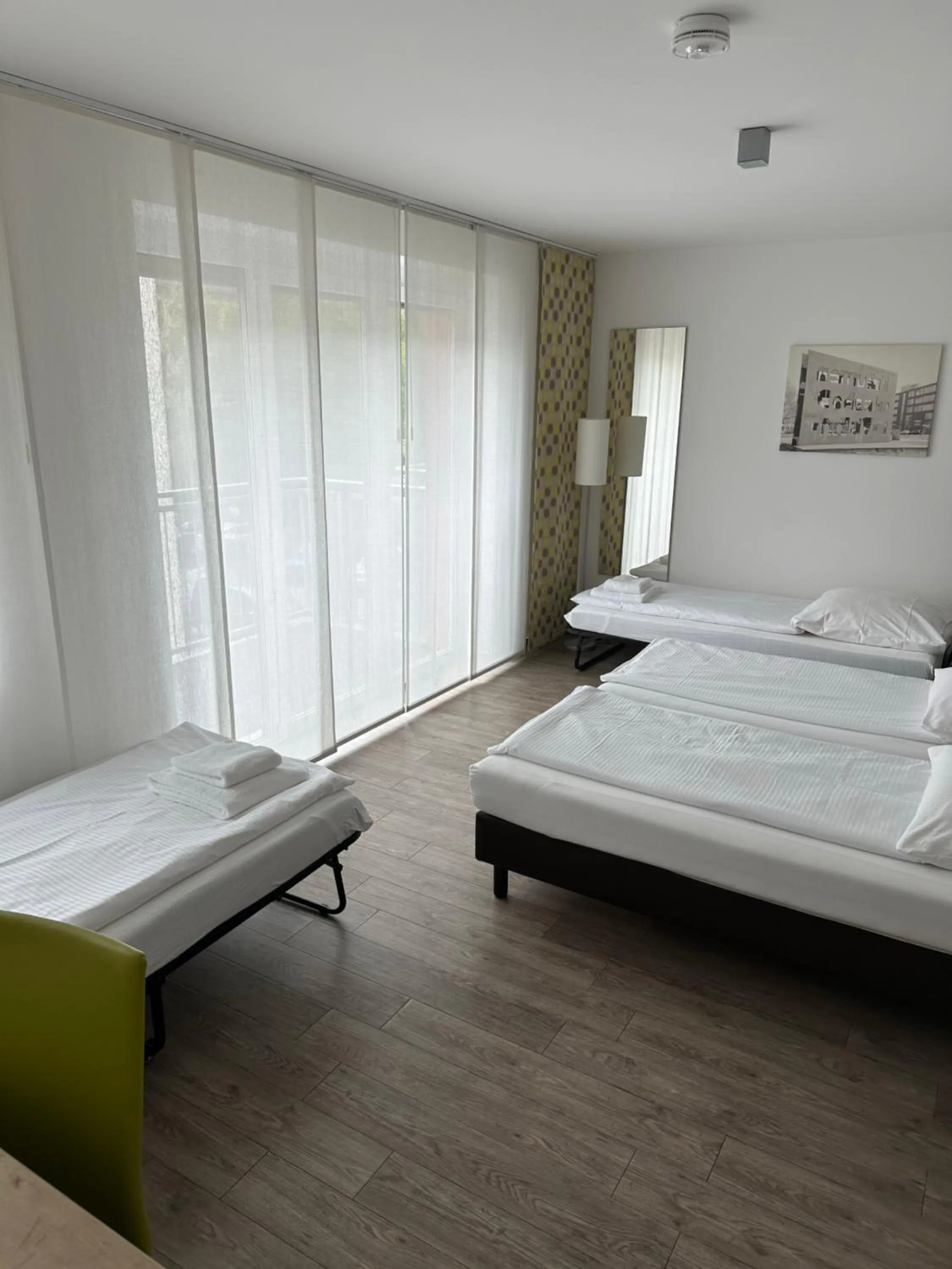 Bed in ADAPT APARTMENT HOTEL BERLIN - Adlershof