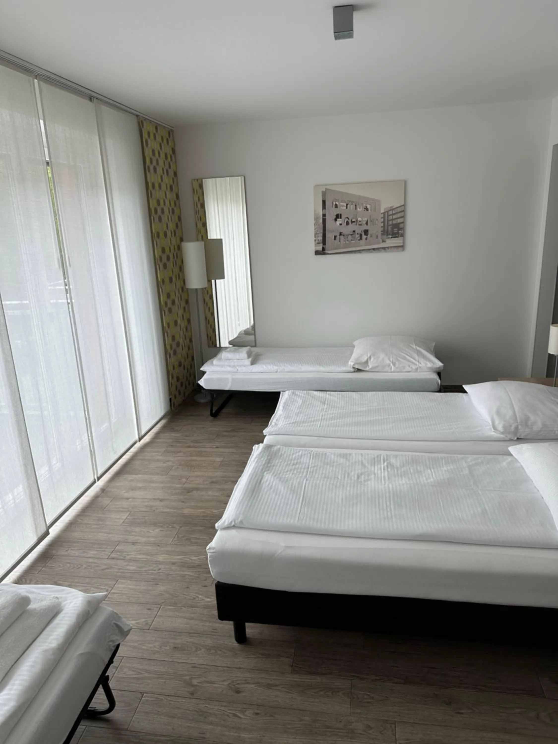 Bed in ADAPT APARTMENT HOTEL BERLIN - Adlershof