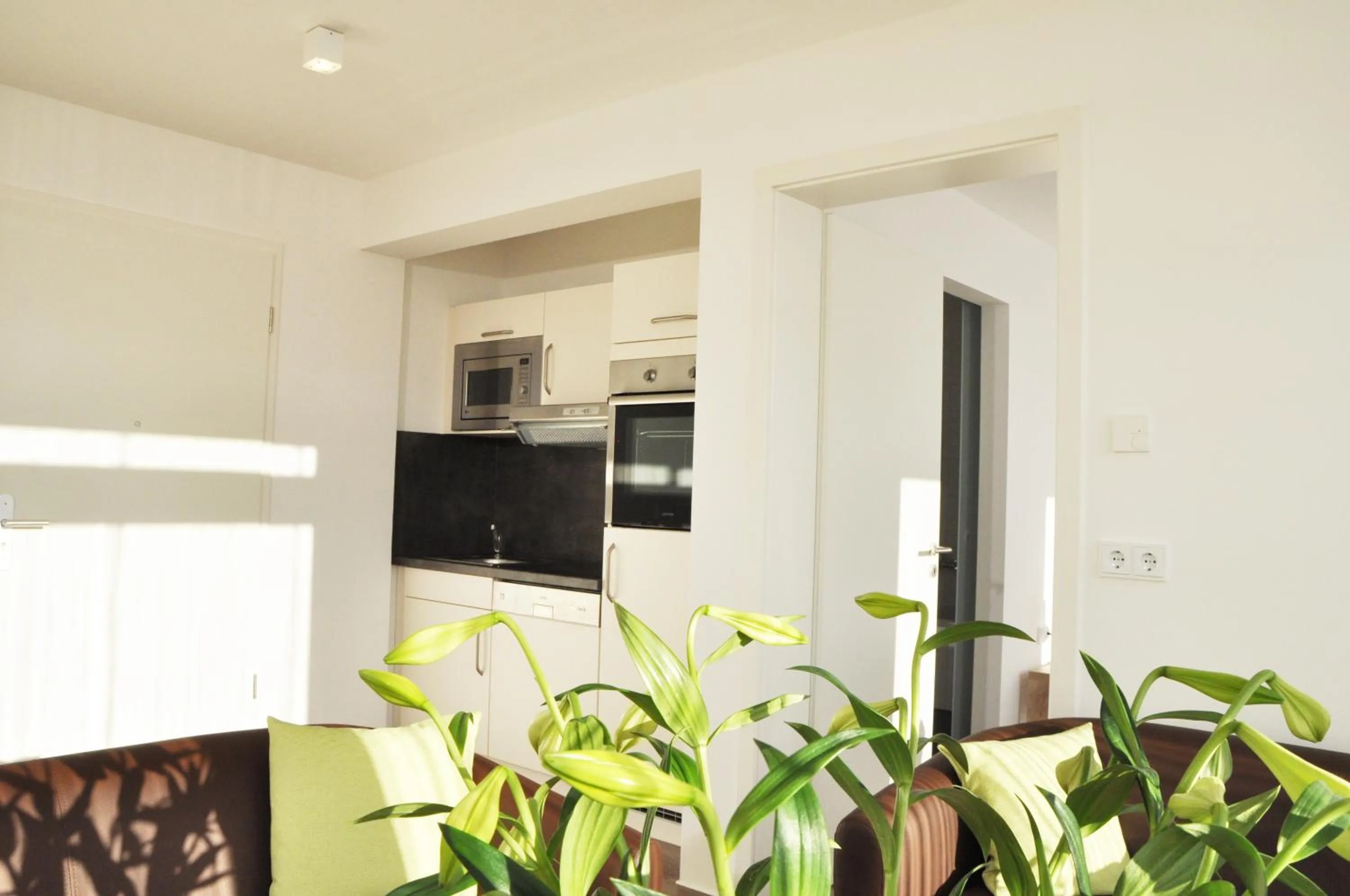 Kitchen or kitchenette in ADAPT APARTMENT HOTEL BERLIN - Adlershof