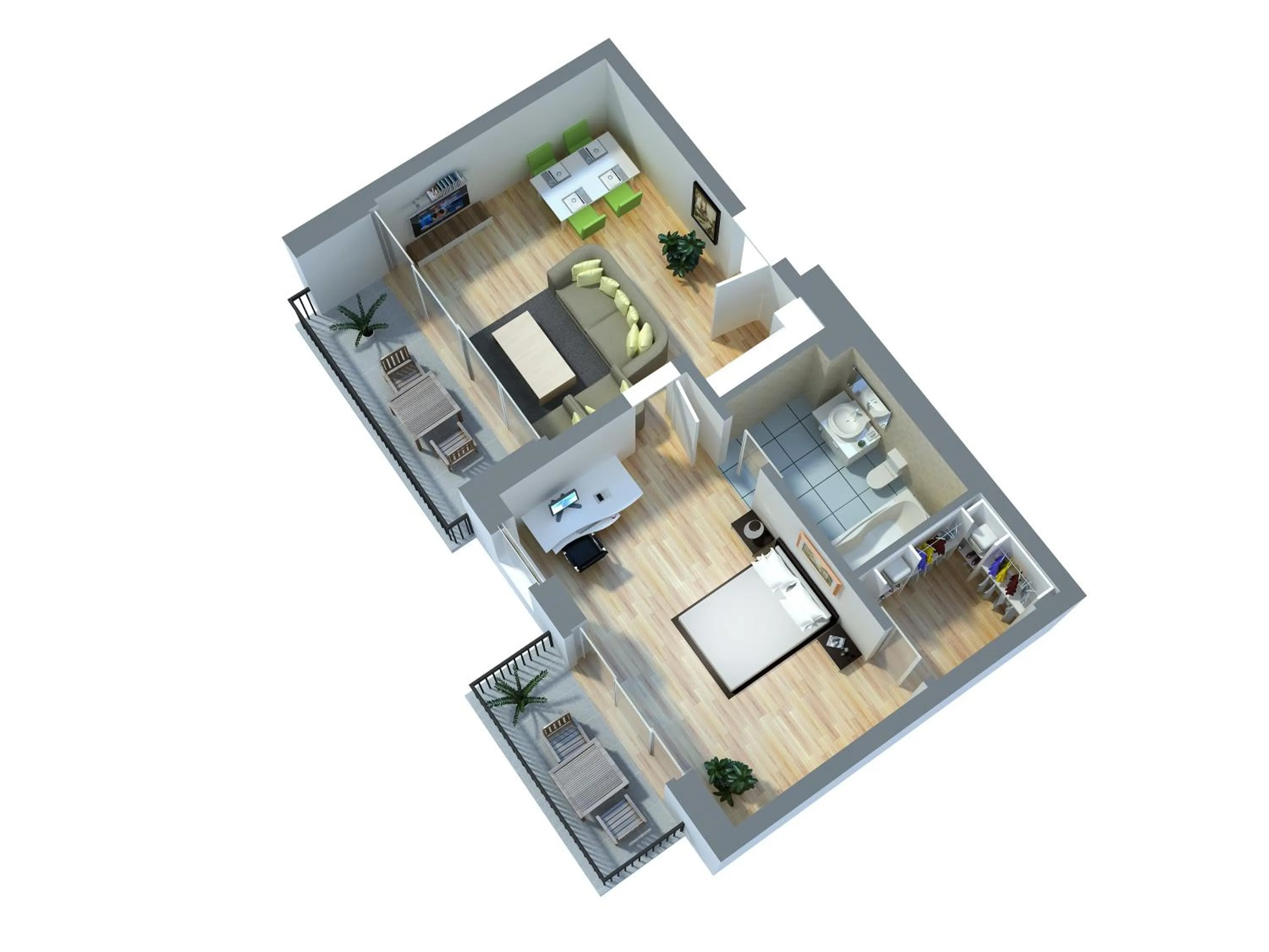 Floor plan in ADAPT APARTMENT HOTEL BERLIN - Adlershof