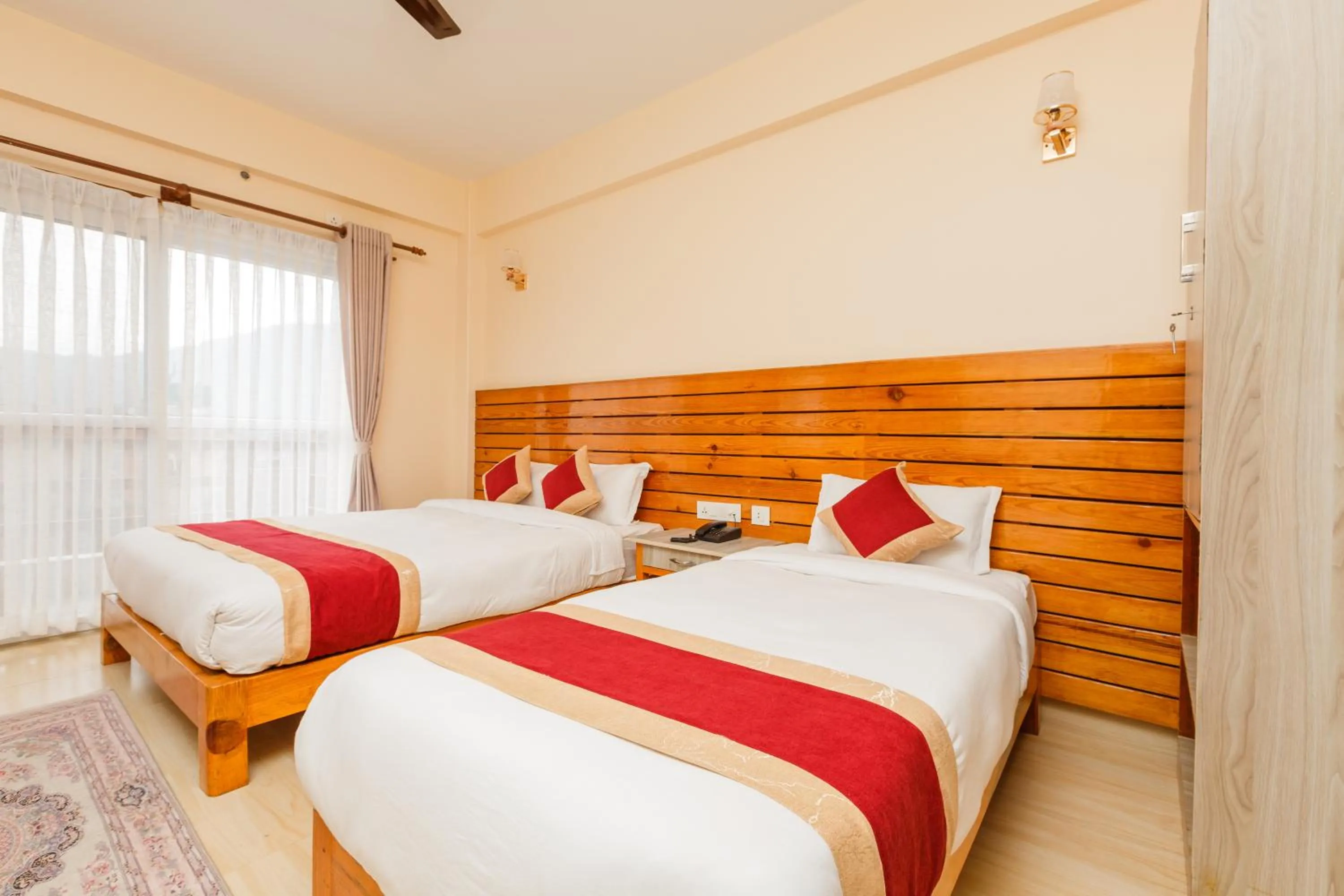 Bed in Shekhar's Place