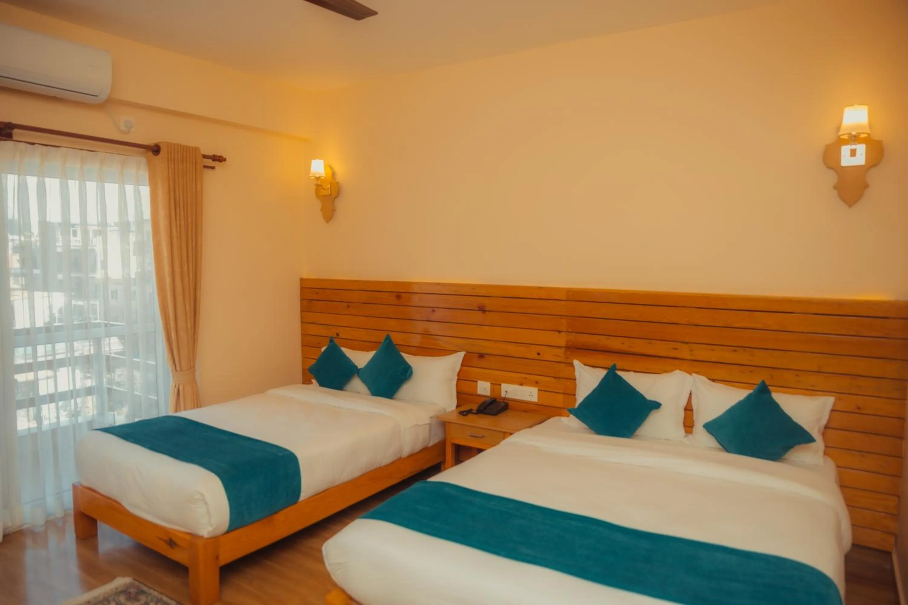 Bed in Shekhar's Place