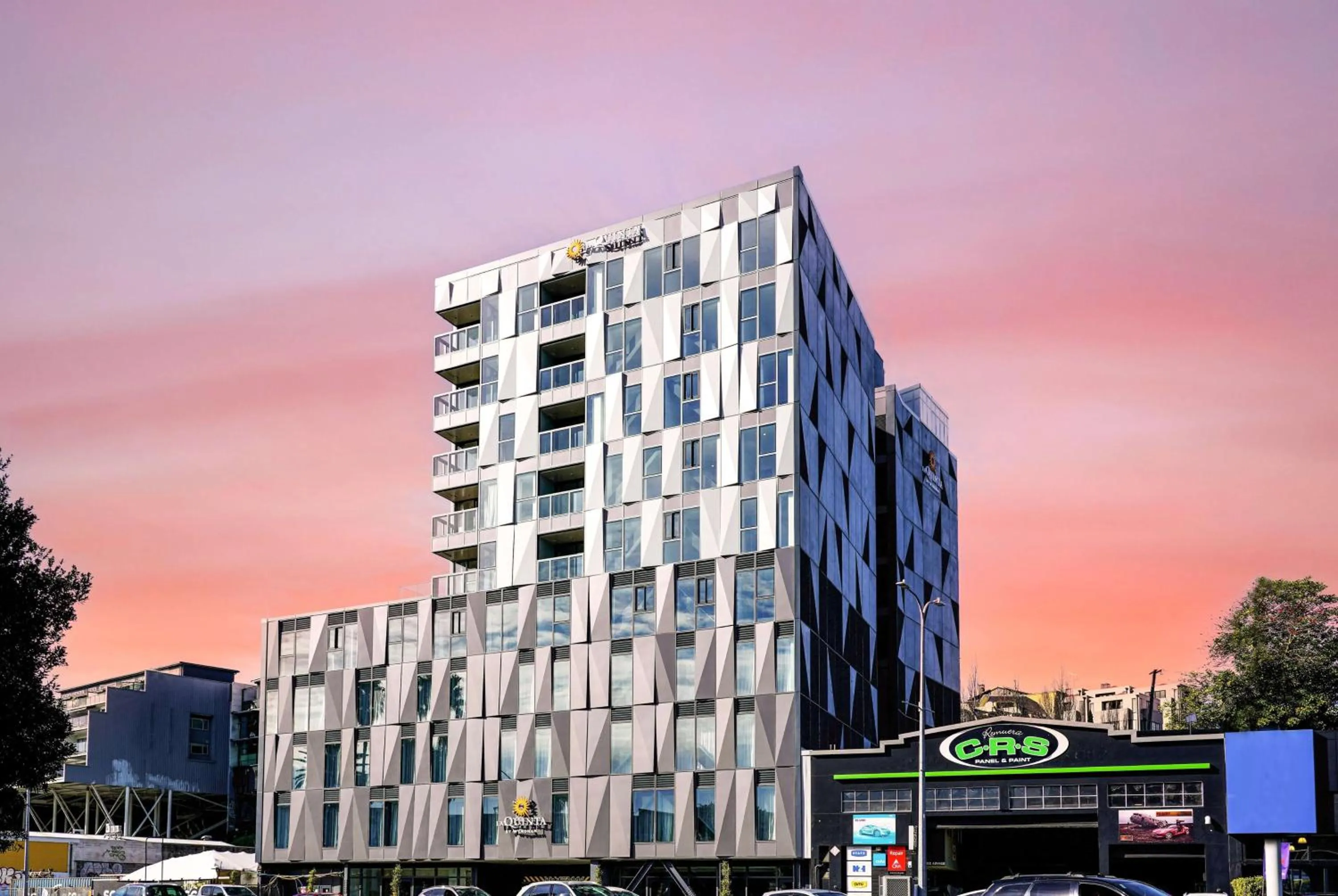 Property building in La Quinta by Wyndham Parnell Auckland