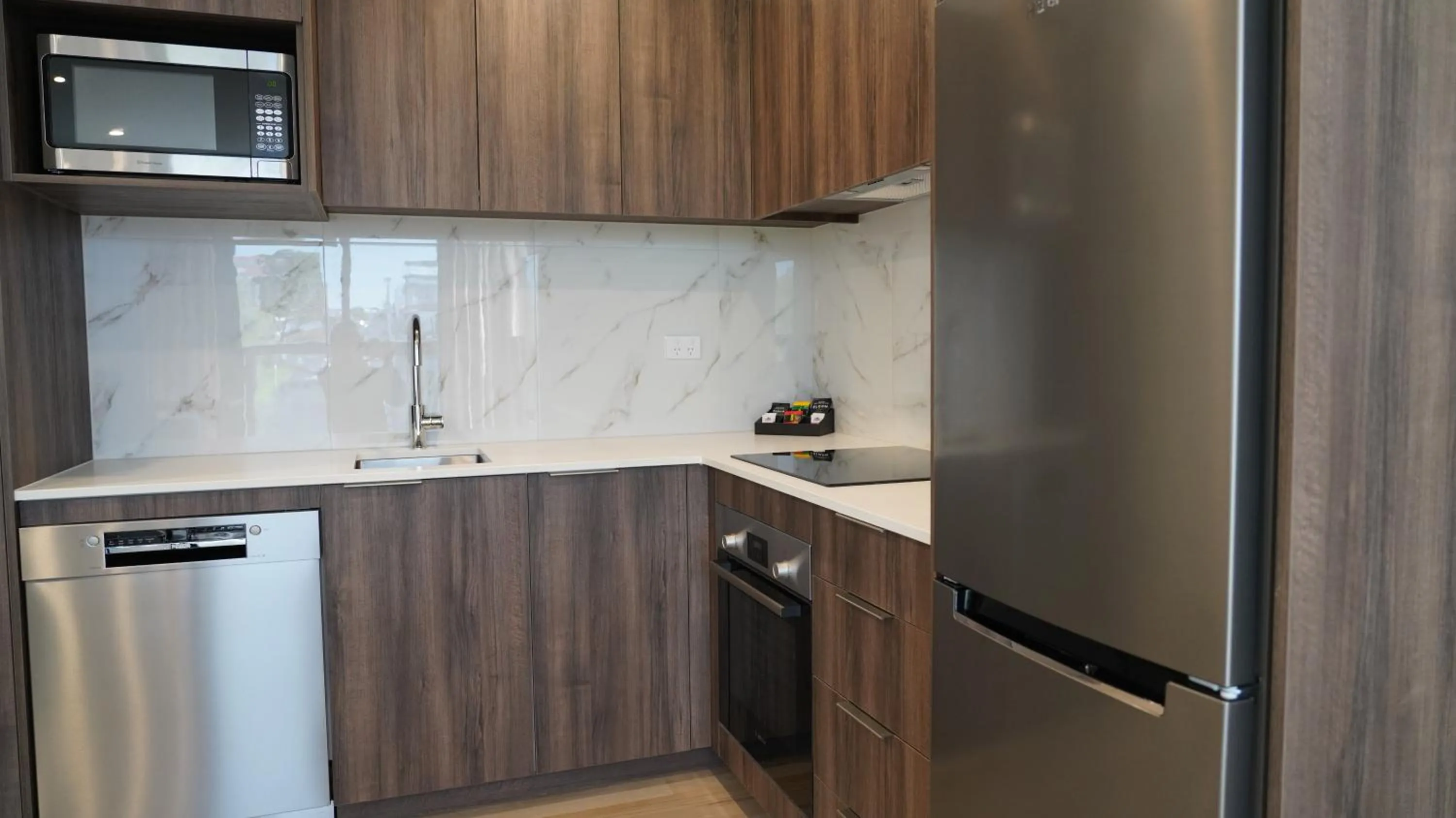 kitchen in La Quinta by Wyndham Parnell Auckland