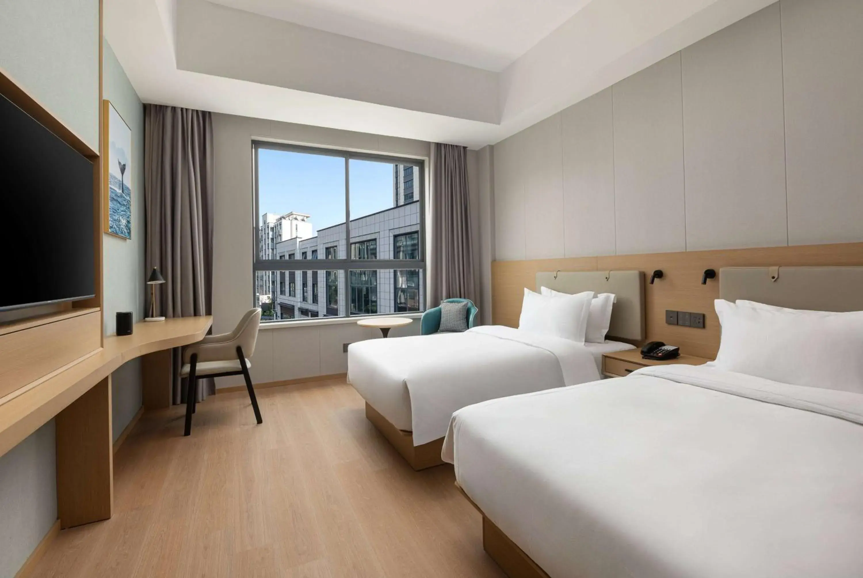 Photo of the whole room, Bed in Days Inn by Wyndham Nanjing Lishui Photo of the whole room, Bed in Days Inn by Wyndham Nanjing Lishui