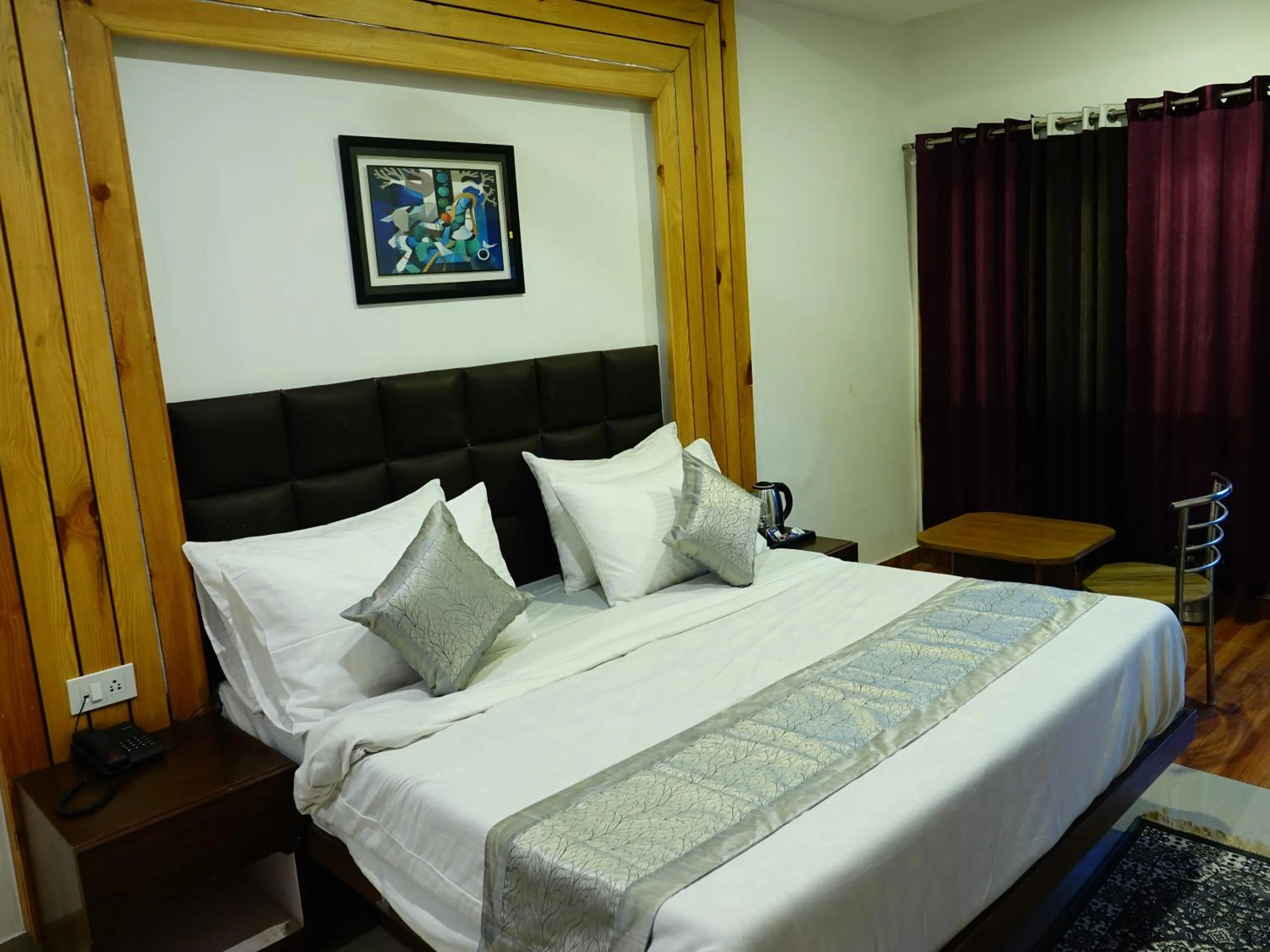 Bed in Rubystone Mussoorie A Leisure Resort